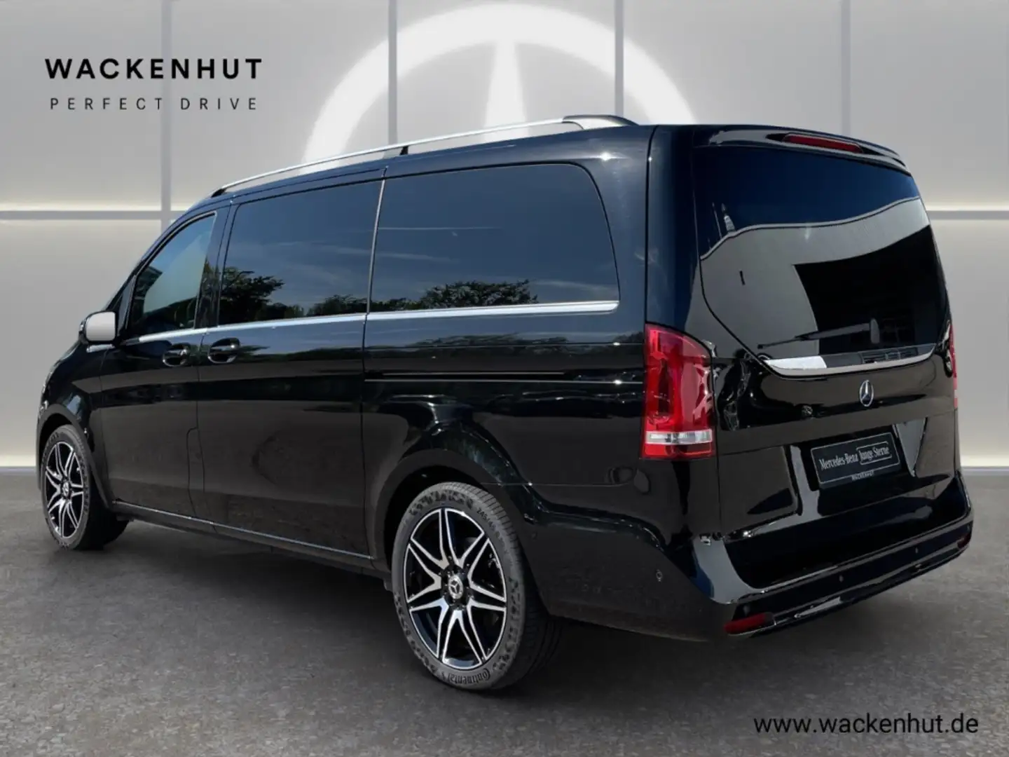 Mercedes-Benz V 300 d 4M AVANTGARDE L AIRM. LED AHK DISTR 360° Schwarz - 2
