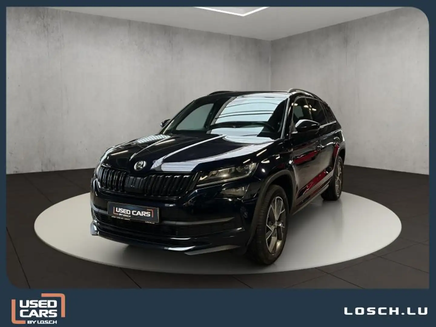 Skoda Kodiaq Sportline+4x4+AHK+LED+Navi Noir - 1