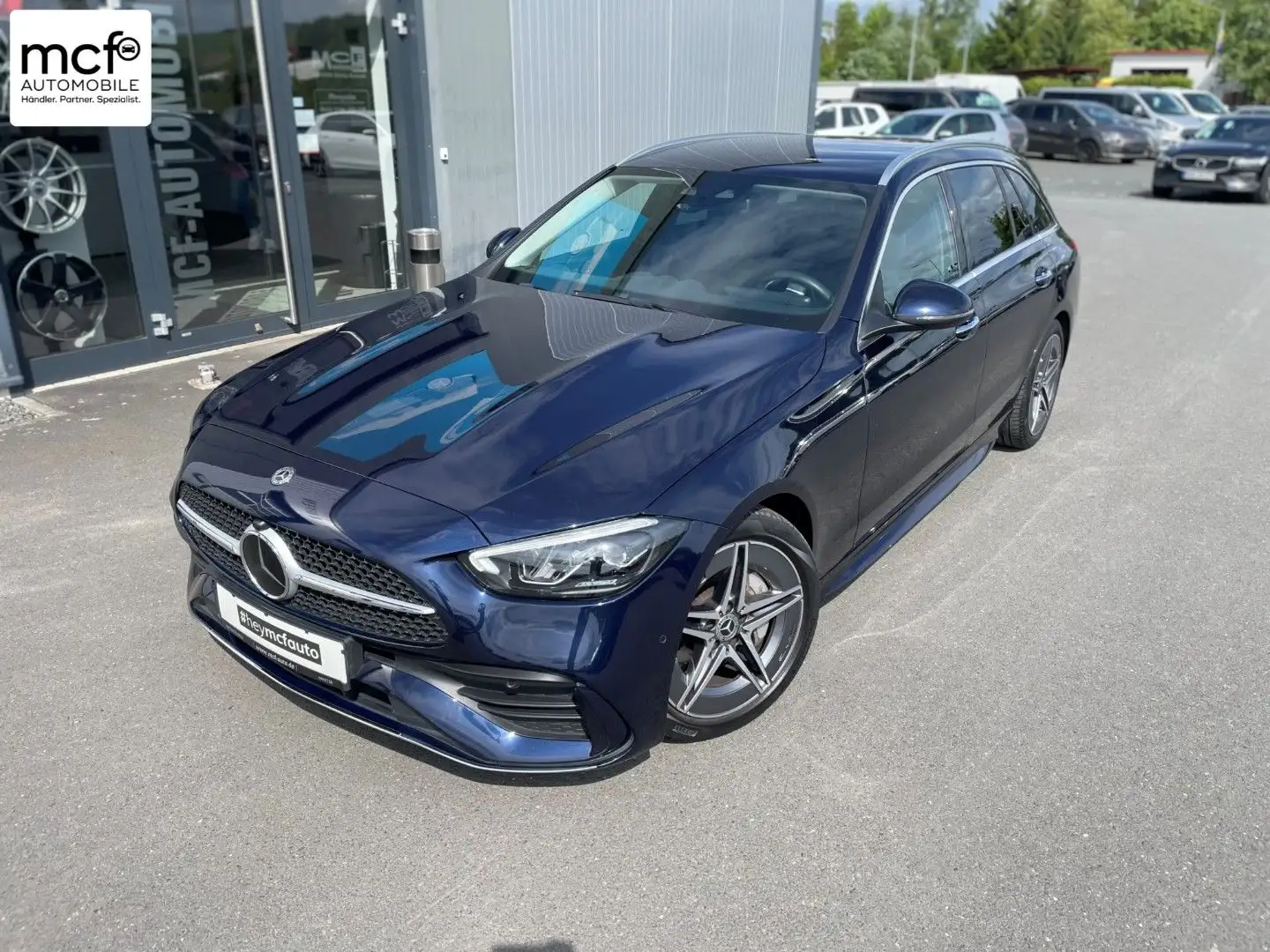 Mercedes-Benz C 200 T AMG line MBUX *LED*AHK*Burmester* Azul - 1