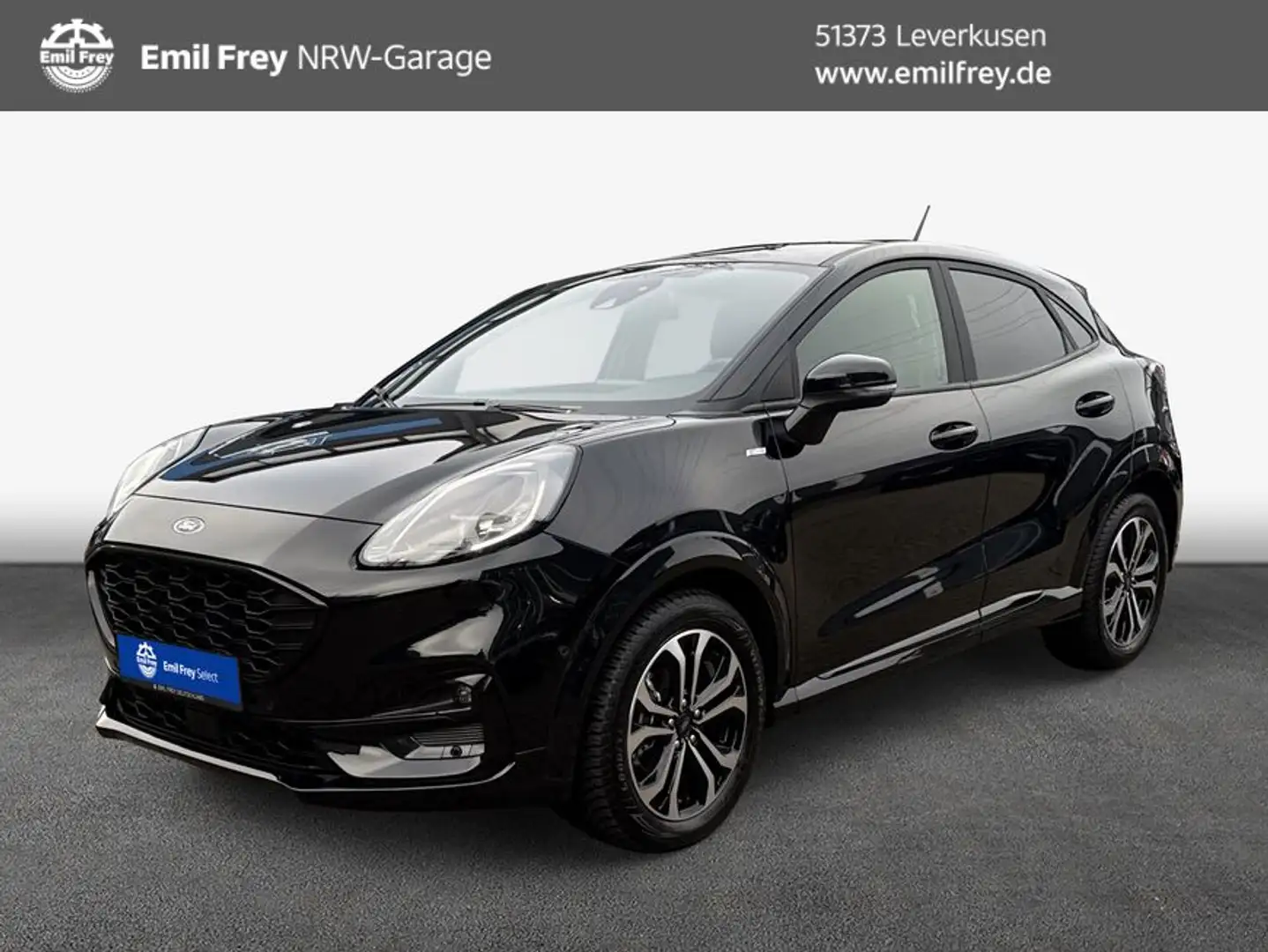 Ford Puma 1.0 EcoBoost Hybrid Aut. ST-LINE Schwarz - 1