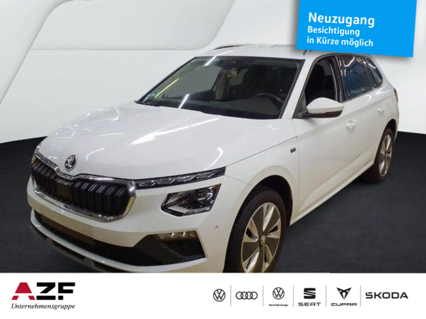 Skoda Kamiq 1.0 TSI Selection OPF Weiß - 1