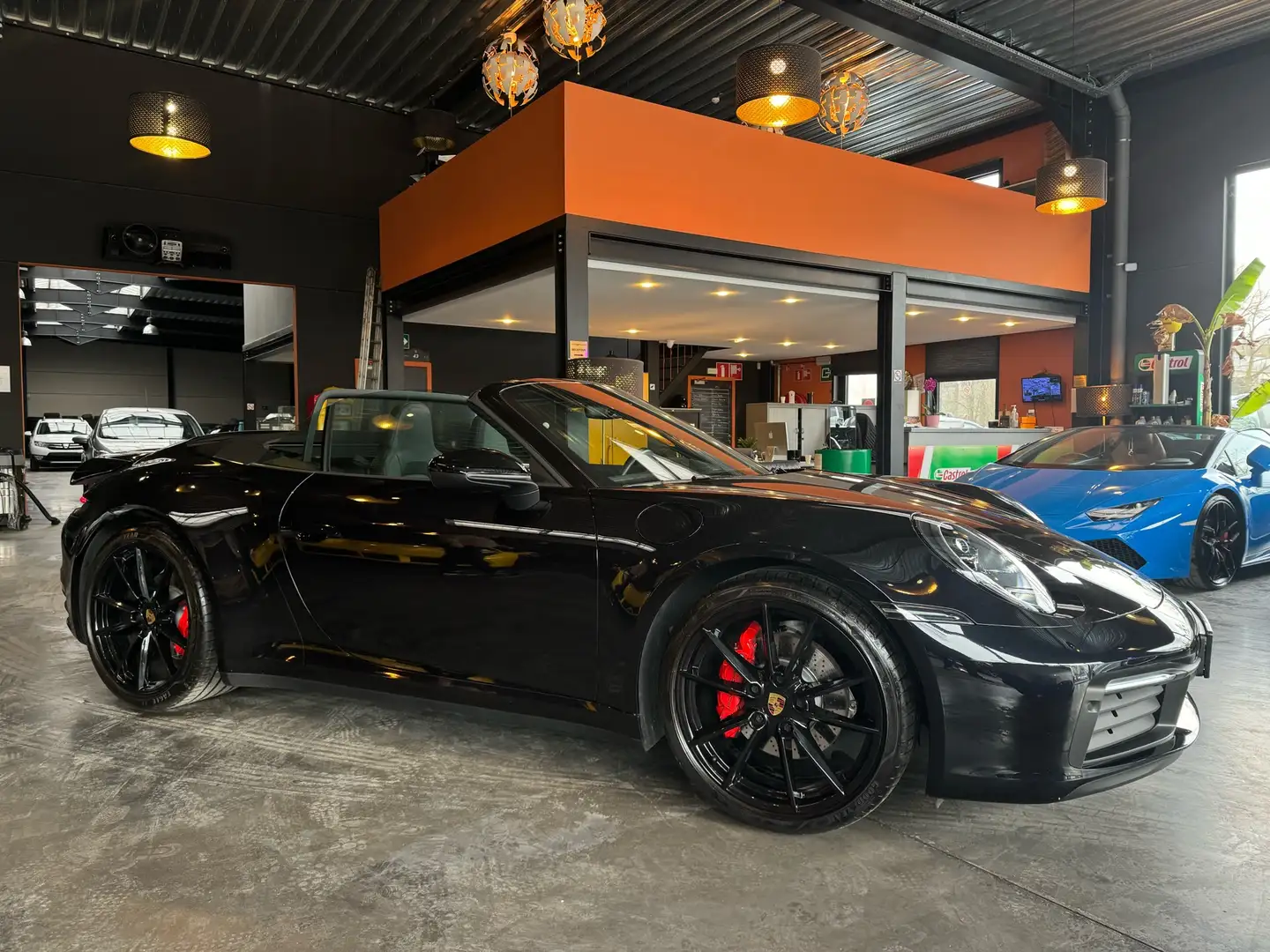 Porsche 911 Carrera 4(992)Cabriolet- FULL BLACK - PRETE A IMMA Noir - 1