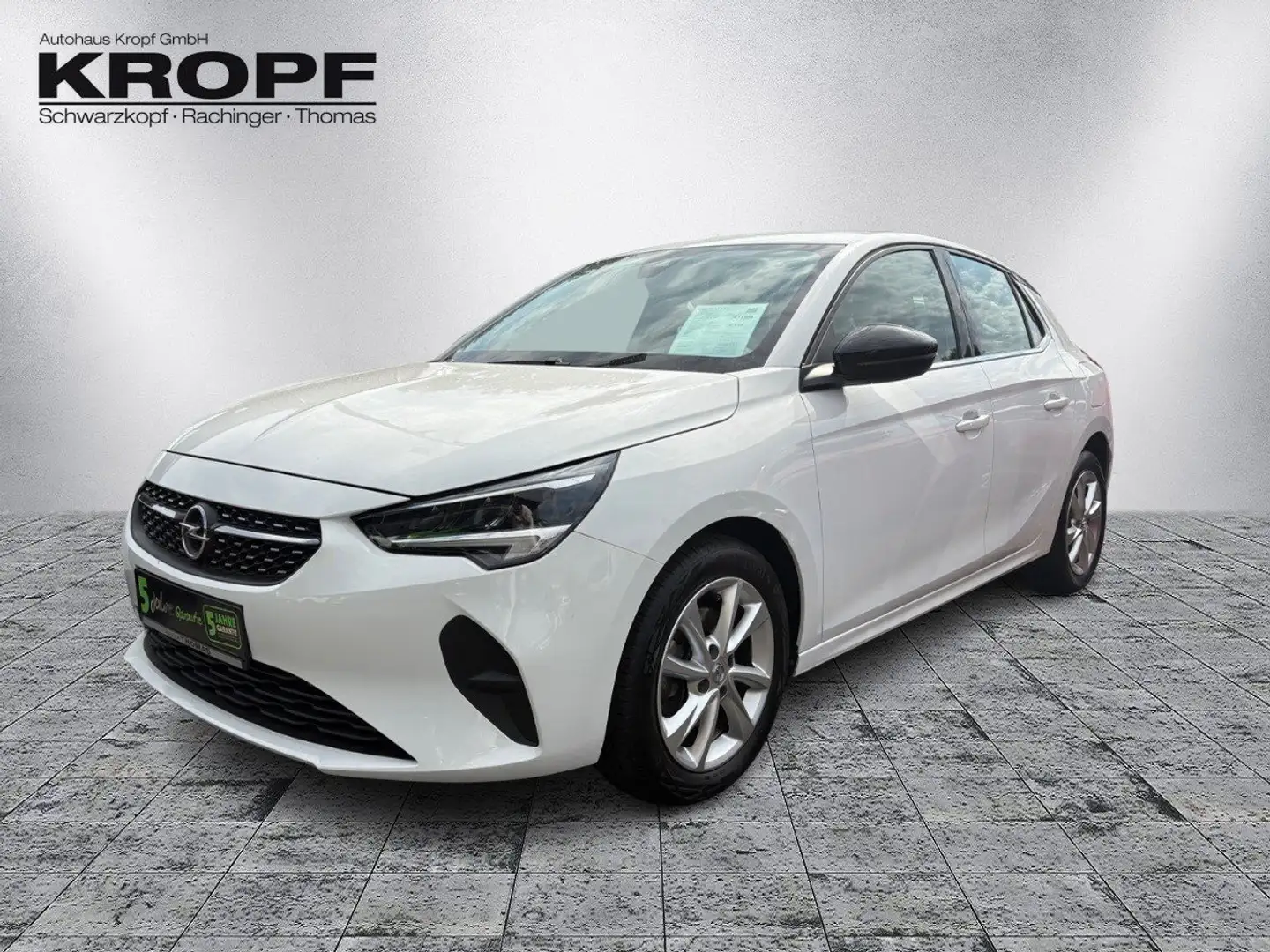 Opel Corsa F 1.2 T Elegance FIn ab 2,99% LED+SHZ Weiß - 2