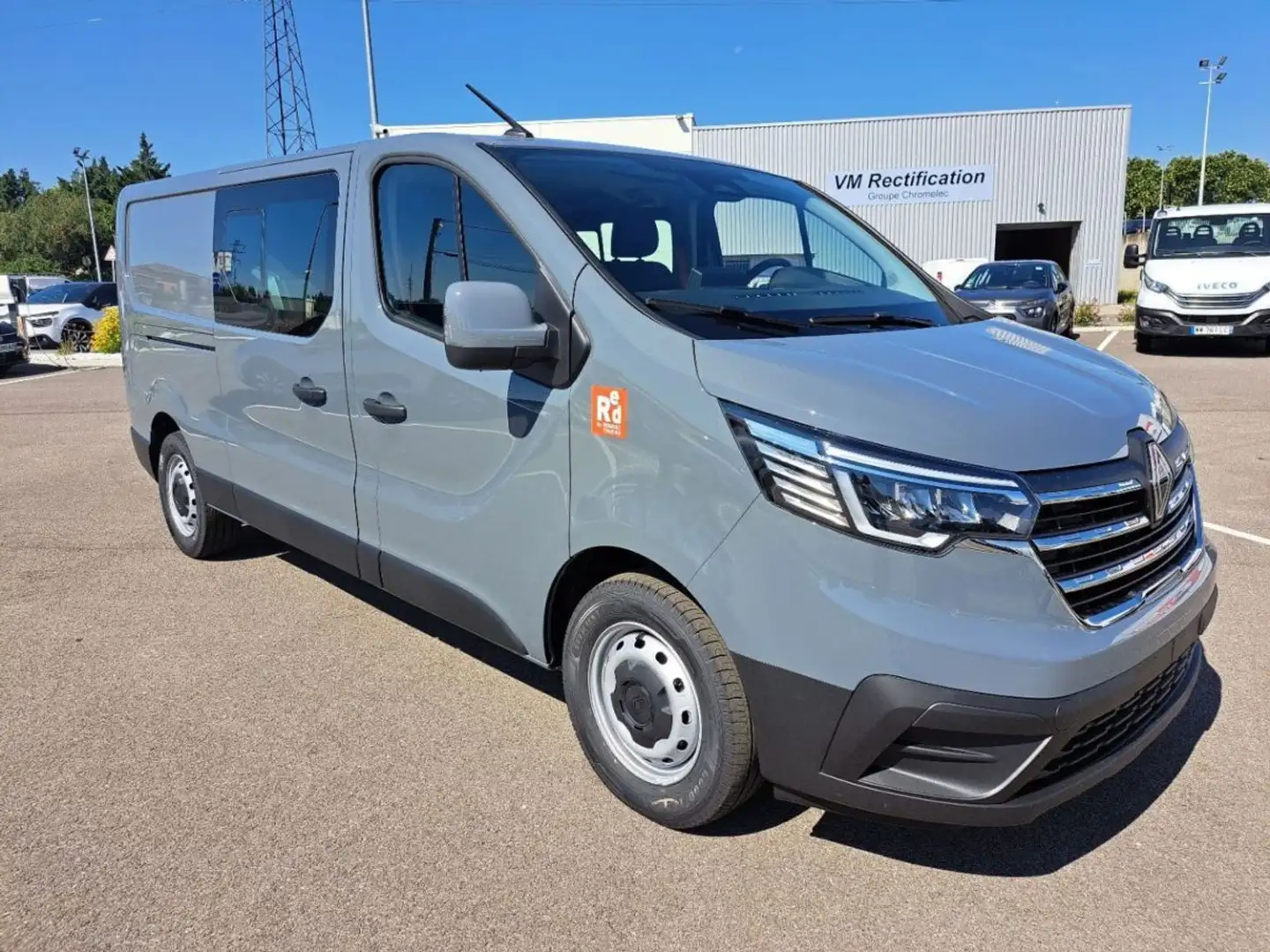 Renault Trafic CABINE APPROFONDIE 6PL L2H1 3T BLUE DCI 150 GSR2 R Gris - 1