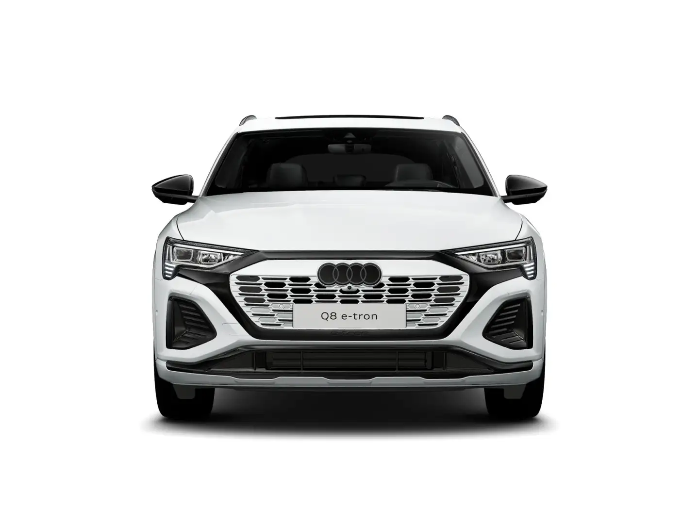 Audi Q8 e-tron 55 e-tron quattro S line NAV Weiß - 2