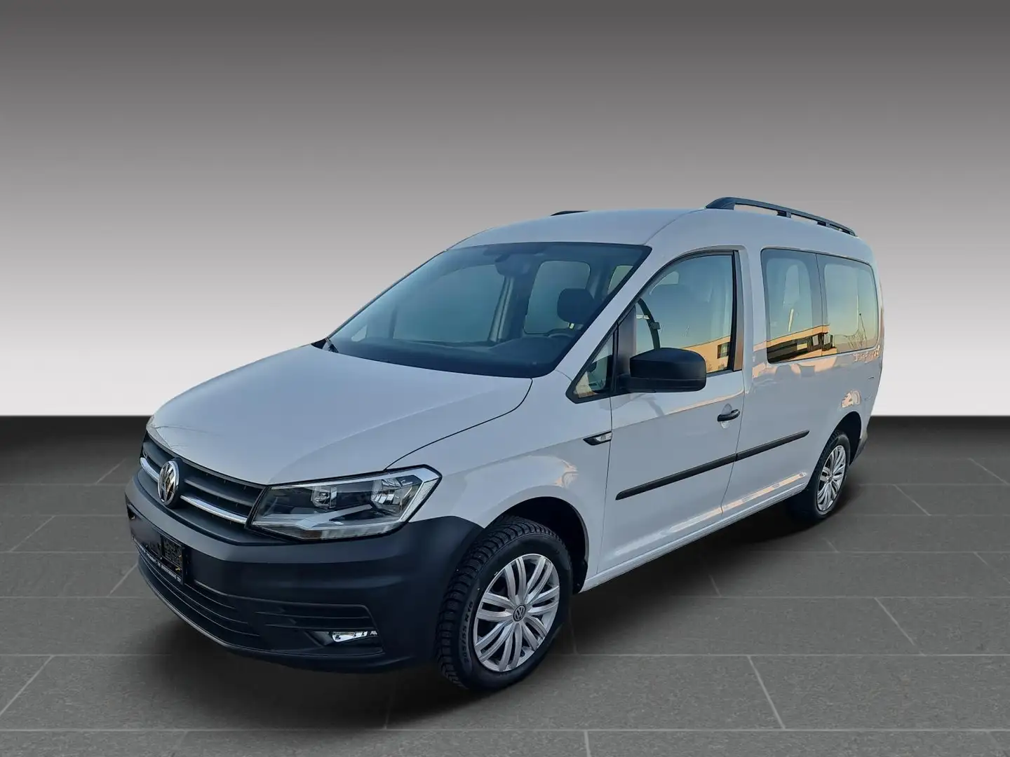 Volkswagen Caddy Maxi Kombi BMT 1.4 TGI AHK 8fach BT Tempo Weiß - 1
