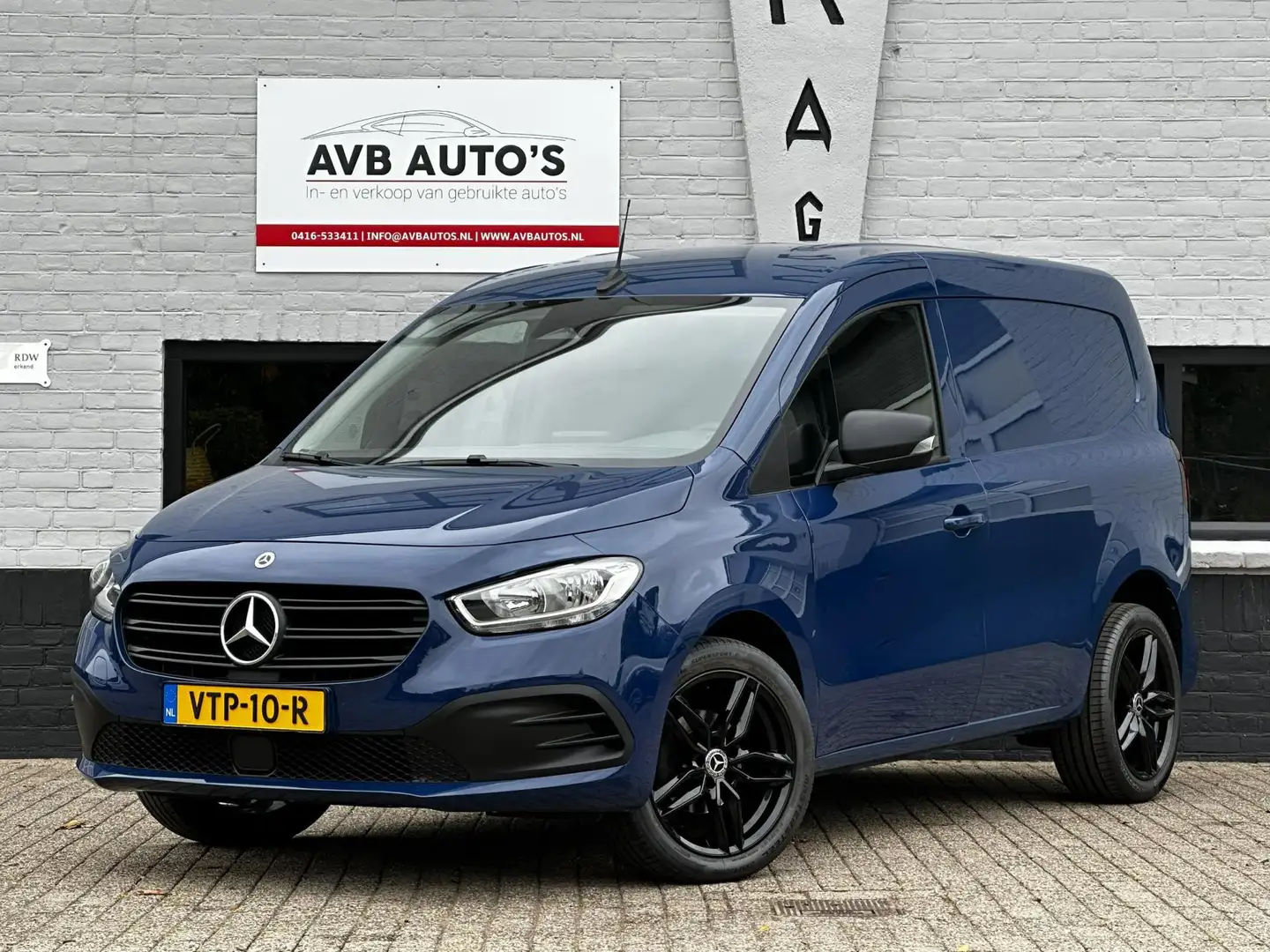 Mercedes-Benz Citan 110 CDI Pro Airco Cruise Carplay NAVI Bleu - 1