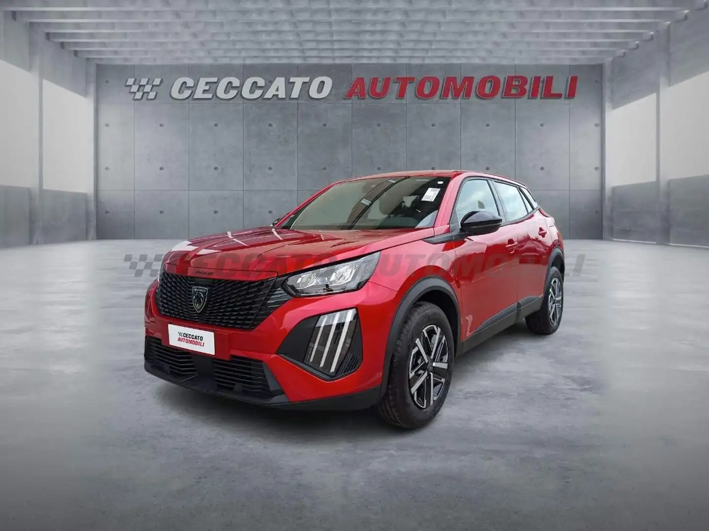 Peugeot 2008 2008 1.2 puretech Active s&s 100cv Rood - 1