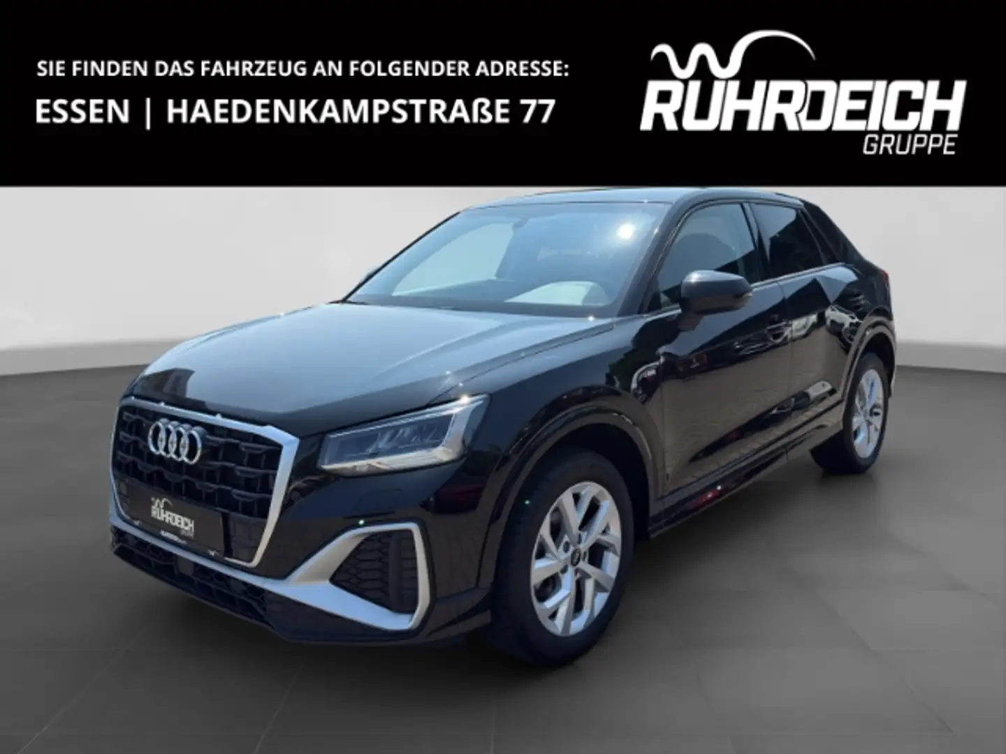 Audi Q2 35 TFSI S line 1.5 NAVI CAM SHZ CARPLAY LED Schwarz - 1