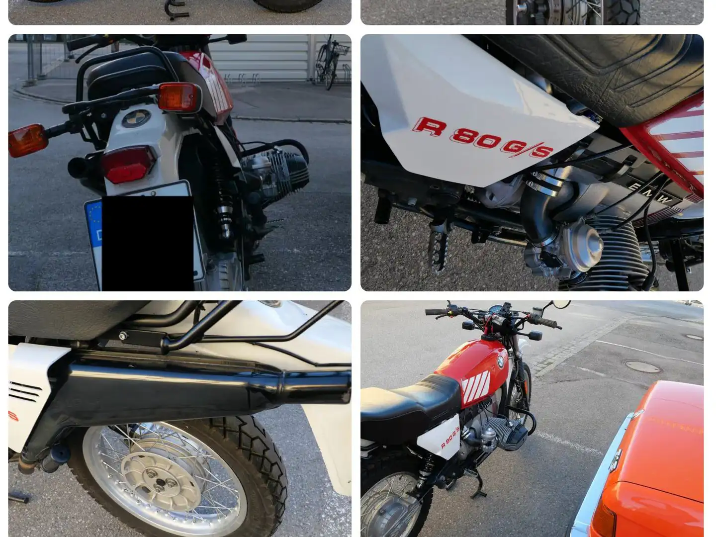 BMW R 80 GS Rosso - 2