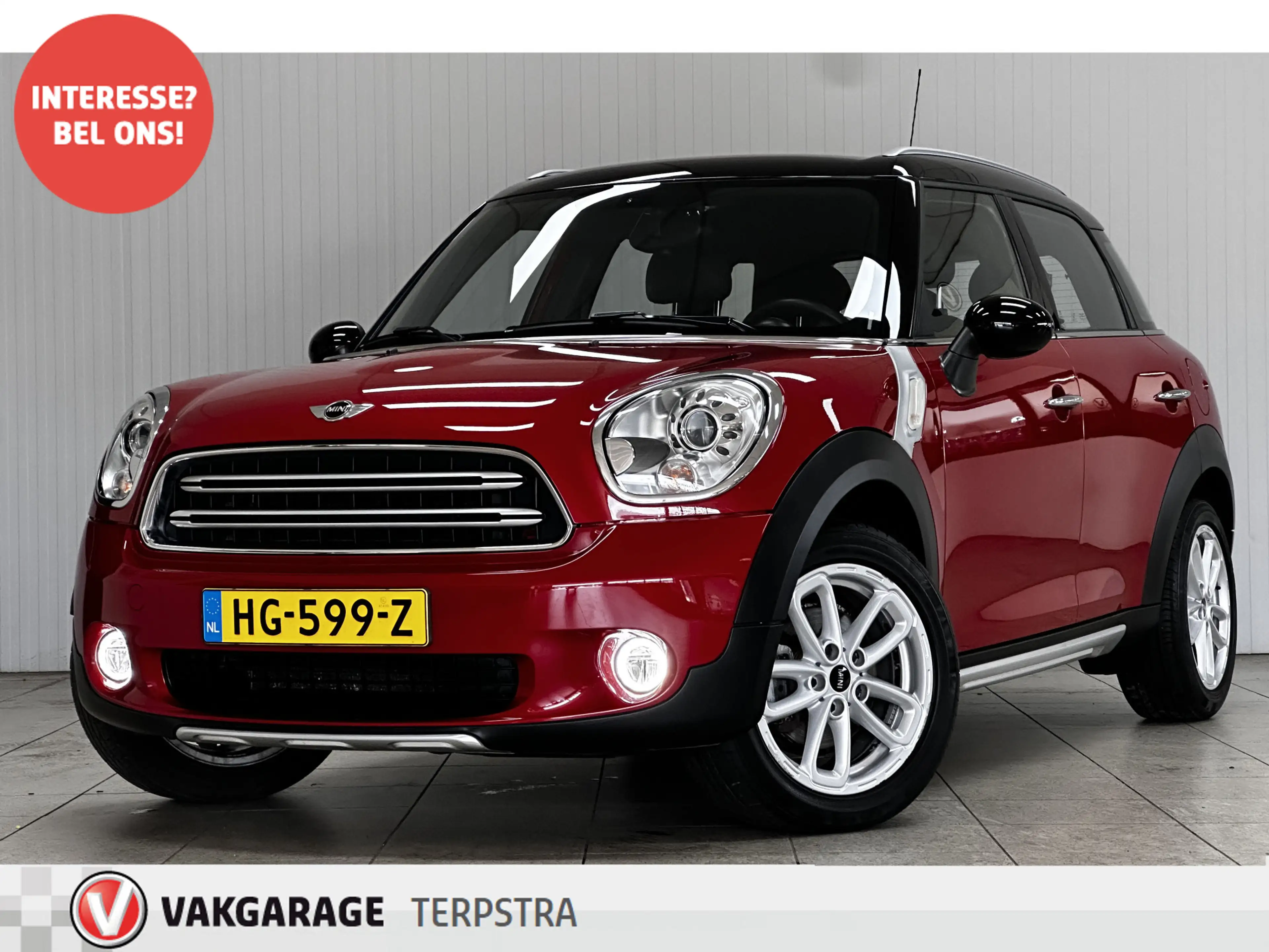 MINI Cooper Countryman 1.6 Pepper/ Zwarte Hemel/ 17''LMV/ Clima/ Navi/ Cr