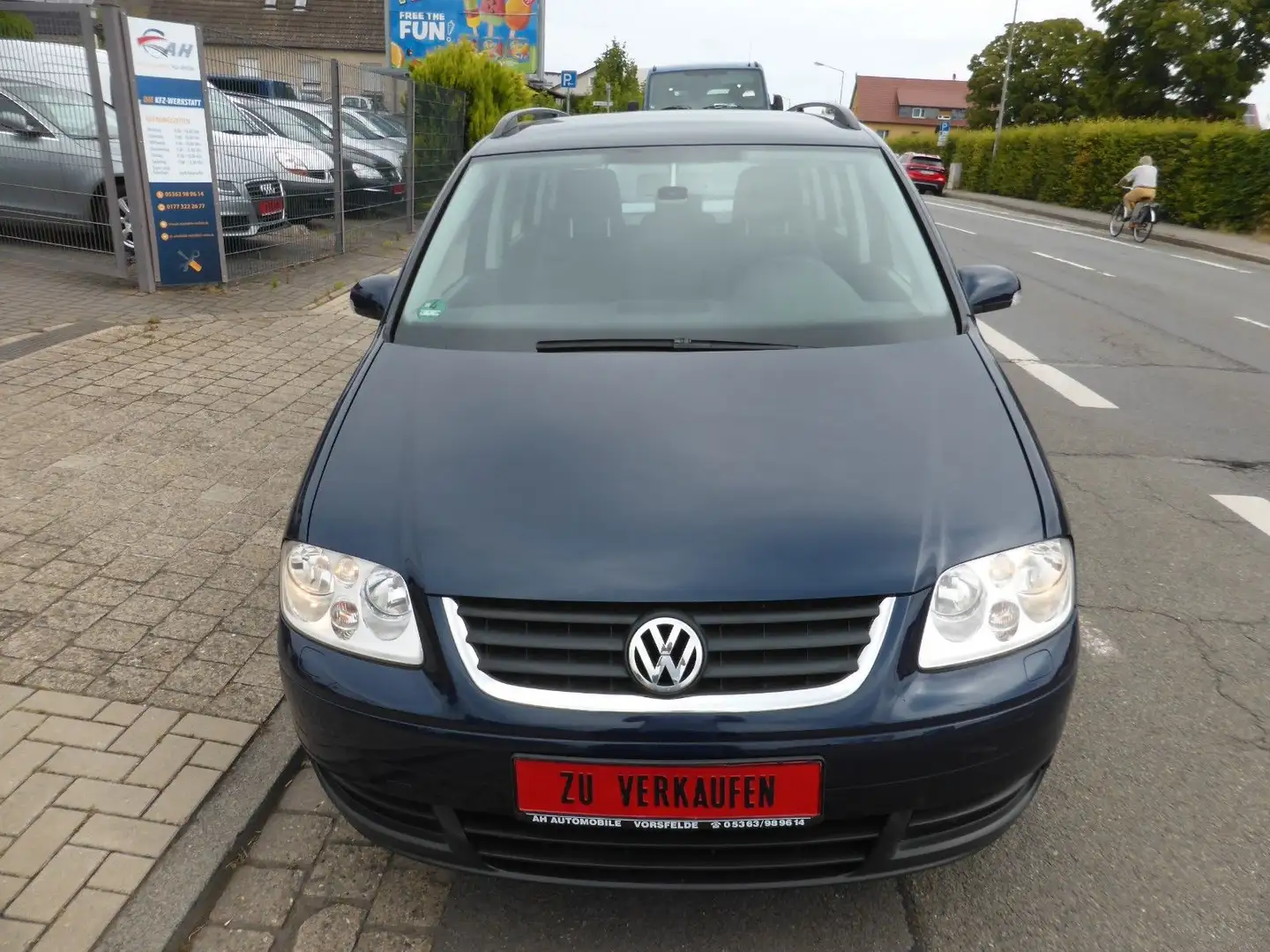 Volkswagen Touran Trendline 1.6L Benzin,Klima,Standheizung Blu/Azzurro - 2