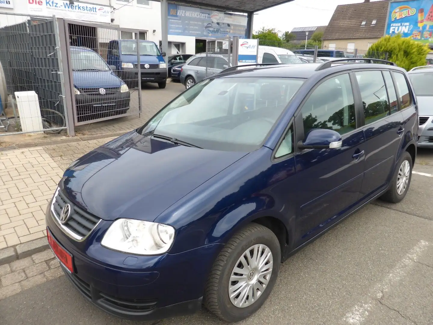 Volkswagen Touran Trendline 1.6L Benzin,Klima,Standheizung Blu/Azzurro - 1