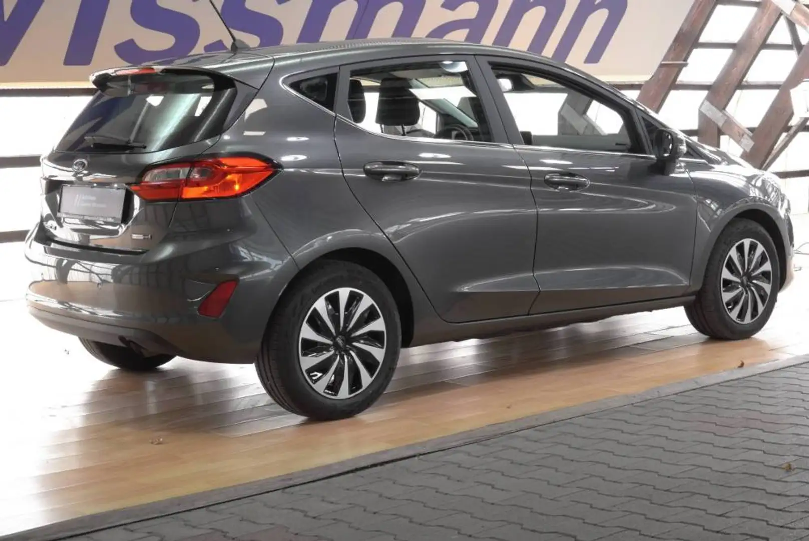Ford Fiesta FIESTA EcoBoost mHEV 1.0 Titanium Allwetter Grigio - 2
