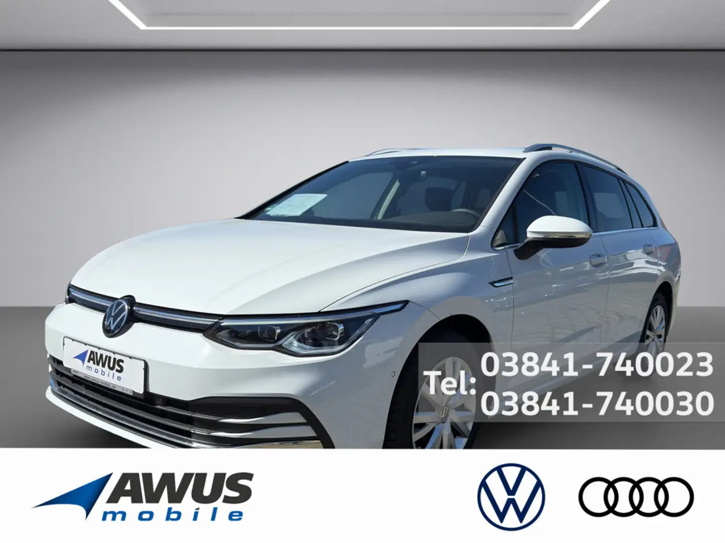 Volkswagen Golf VIII Variant 2.0TDI DSG Style AHK LED Weiß - 1