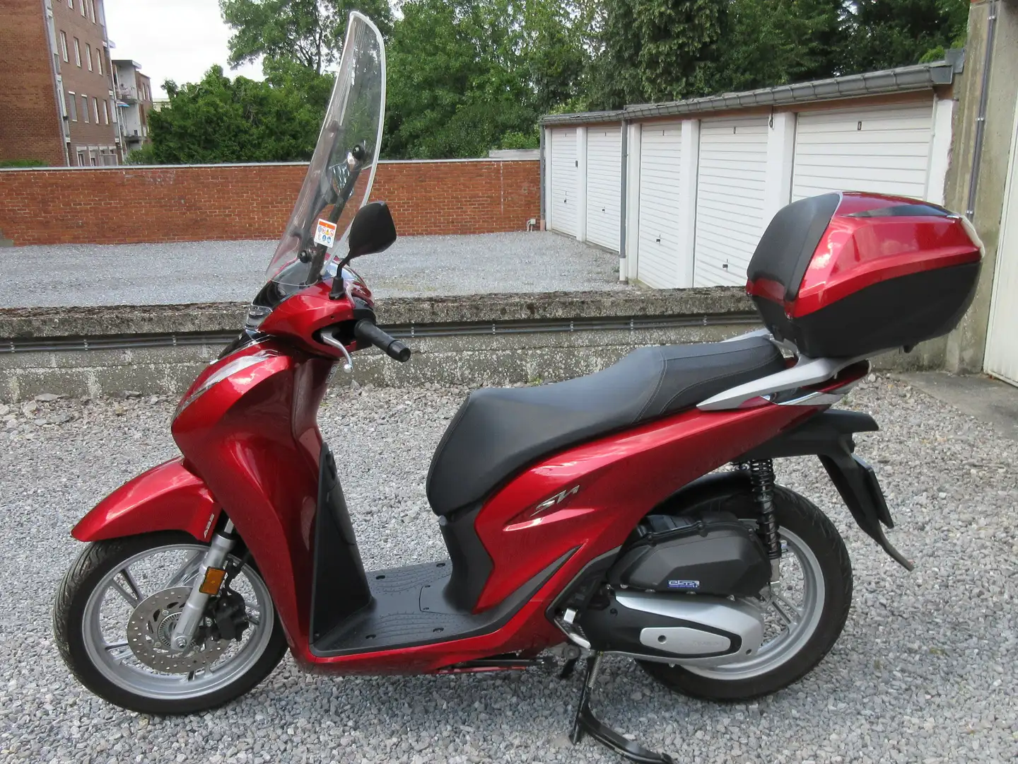 Honda SH 125 Rojo - 2