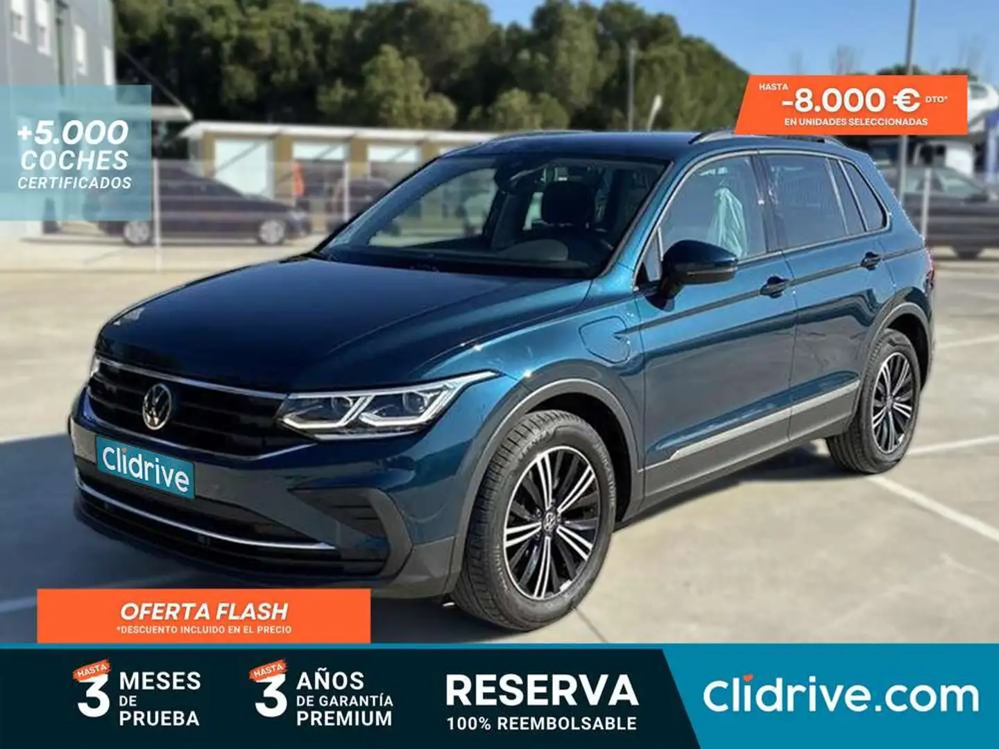 Volkswagen Tiguan Life 1.4 TSI eHybrid 180kW (245CV) DSG Azul - 1