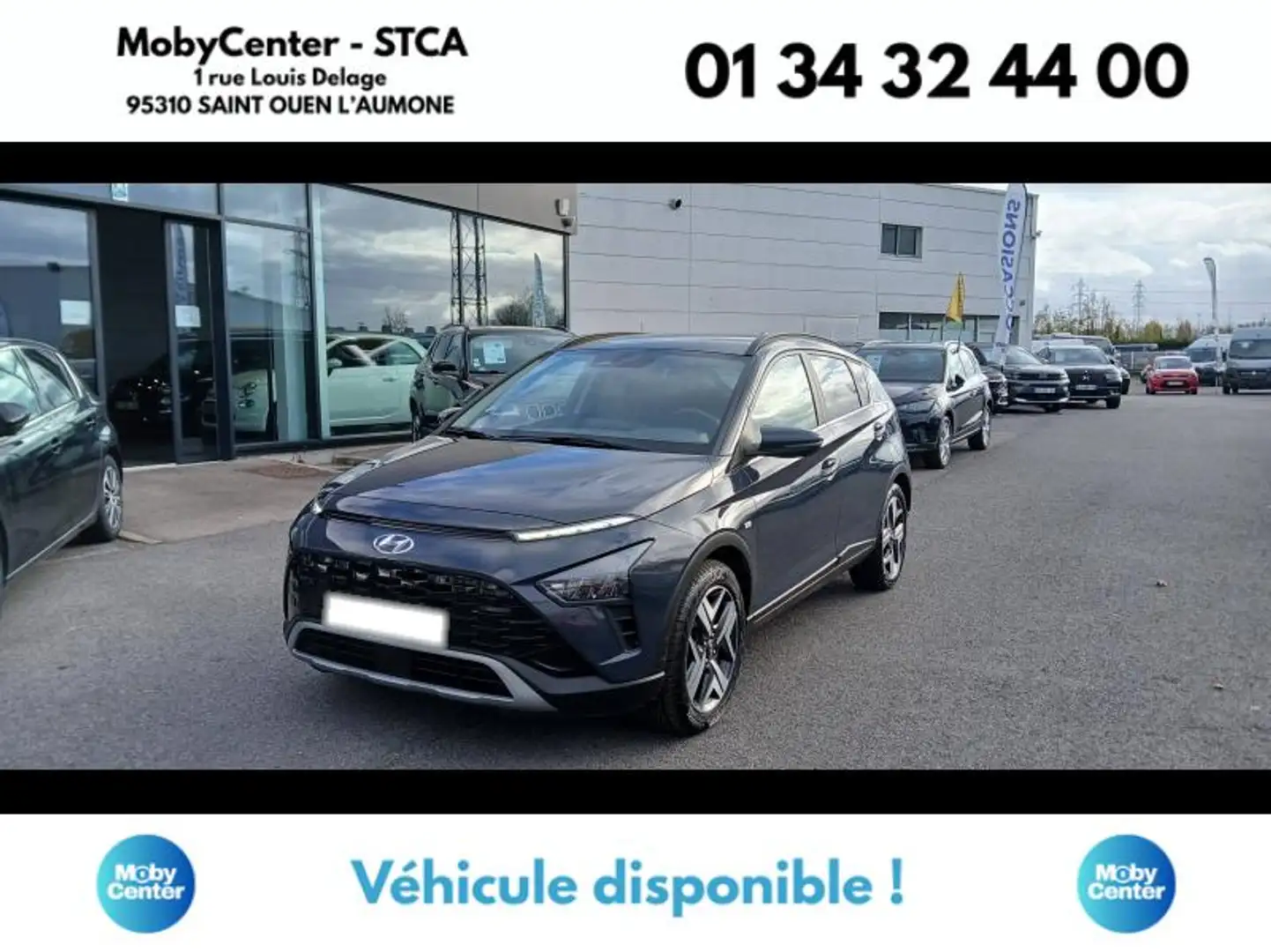 Hyundai BAYON 1.0 T-GDi 100ch Creative DCT-7 Gris - 1