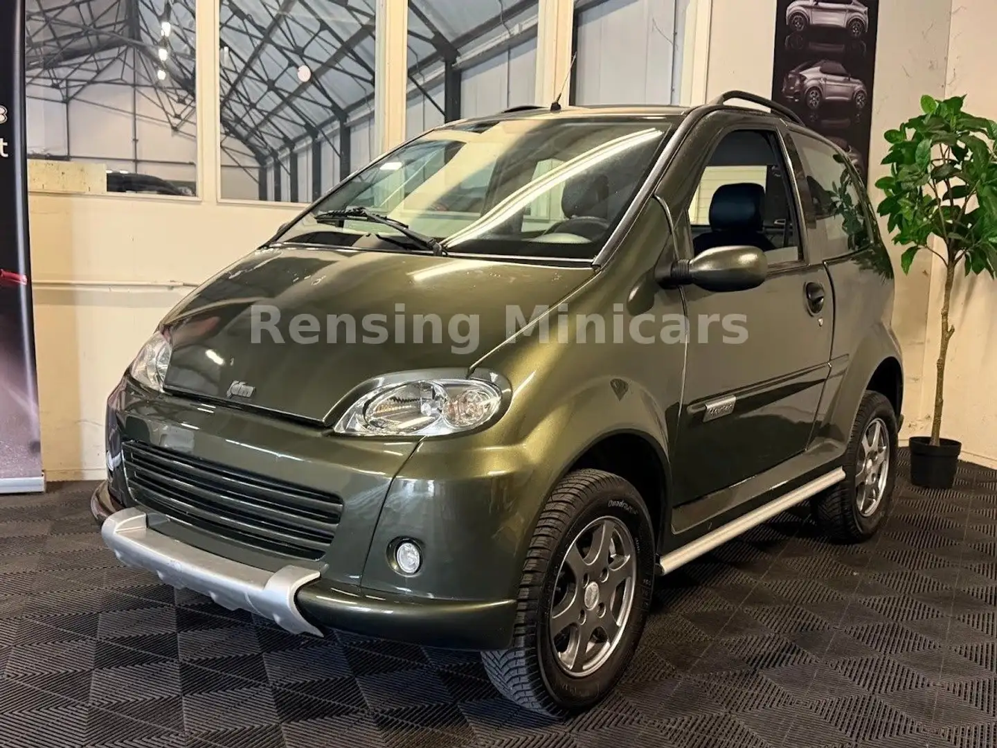 Microcar JDM ABACA Mountian Mopedauto Minicar 45 KM Grün - 2