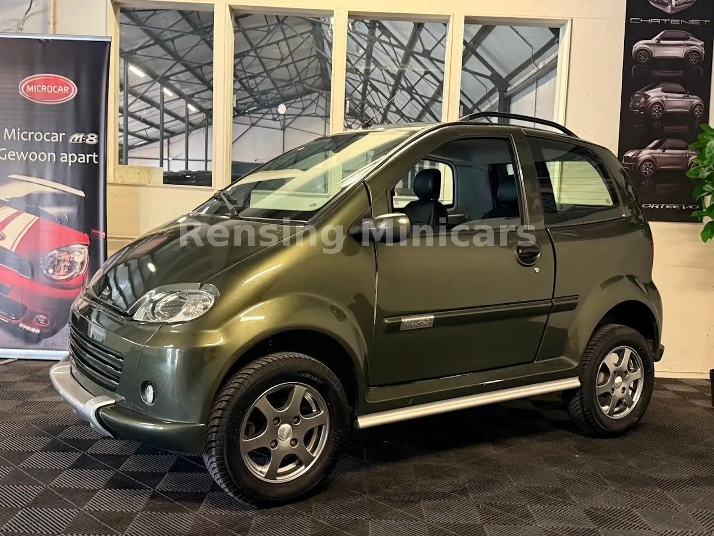 Microcar JDM ABACA Mountian Mopedauto Minicar 45 KM Grün - 1