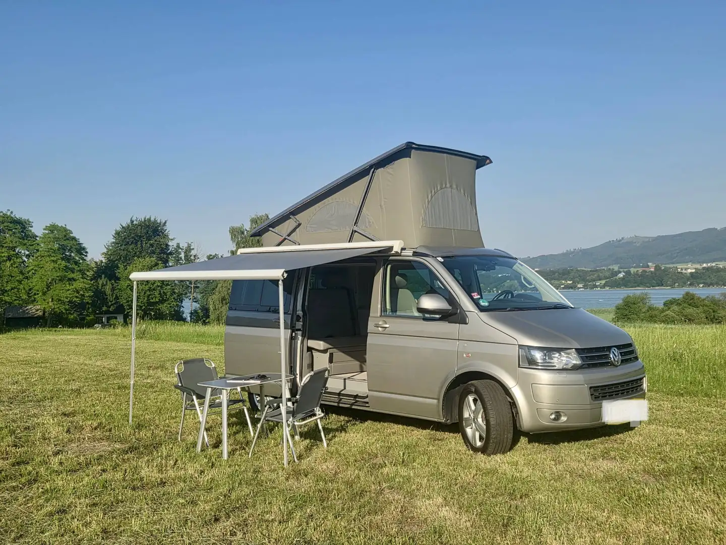 Volkswagen T5 California Volkswagen T5 California Comfortline BiTDI 4MOTION – Unfallfrei – Lückenlos VW-Service – Top gepflegt Beige - 1
