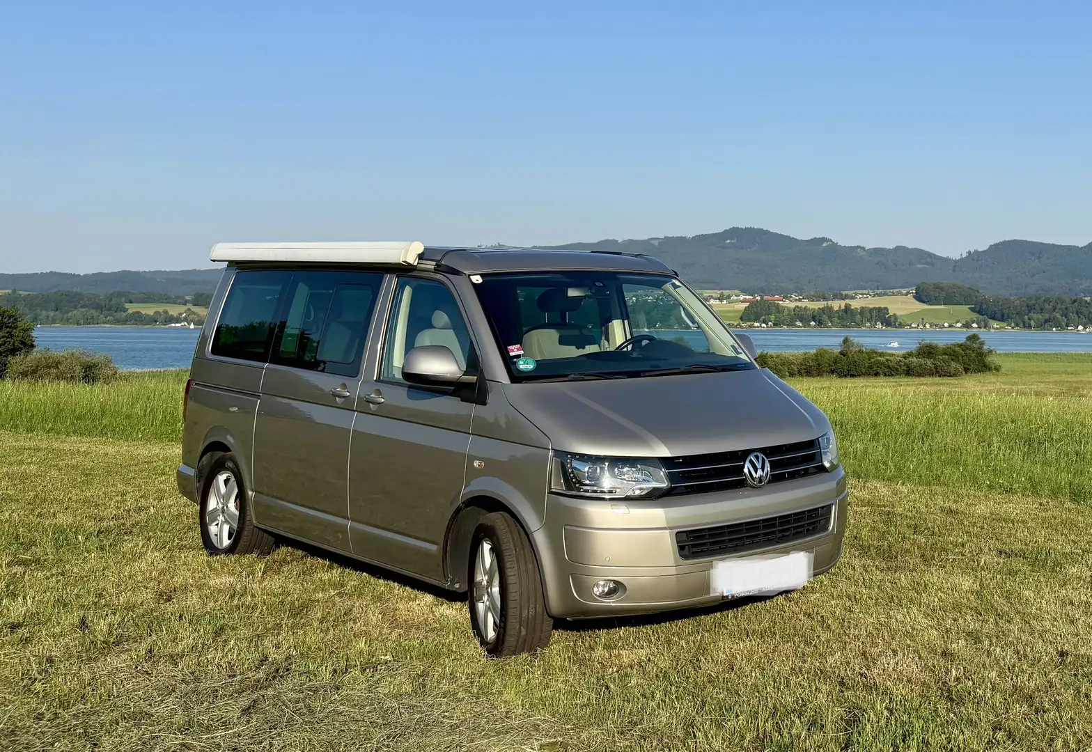 Volkswagen T5 California Volkswagen T5 California Comfortline BiTDI 4MOTION – Unfallfrei – Lückenlos VW-Service – Top gepflegt Beige - 2