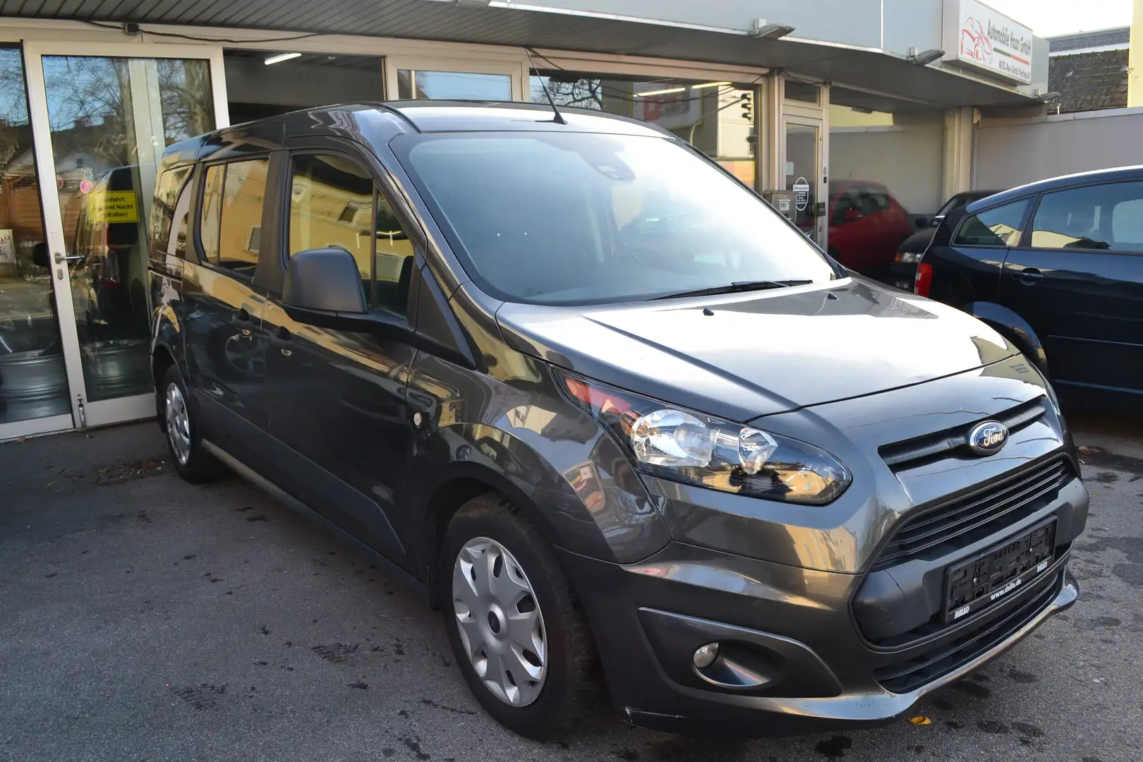 Ford Transit Connect 1.5 TDCI lang *7-Sitzer*EURO6*CO²-119g*1-HAND* Grau - 2