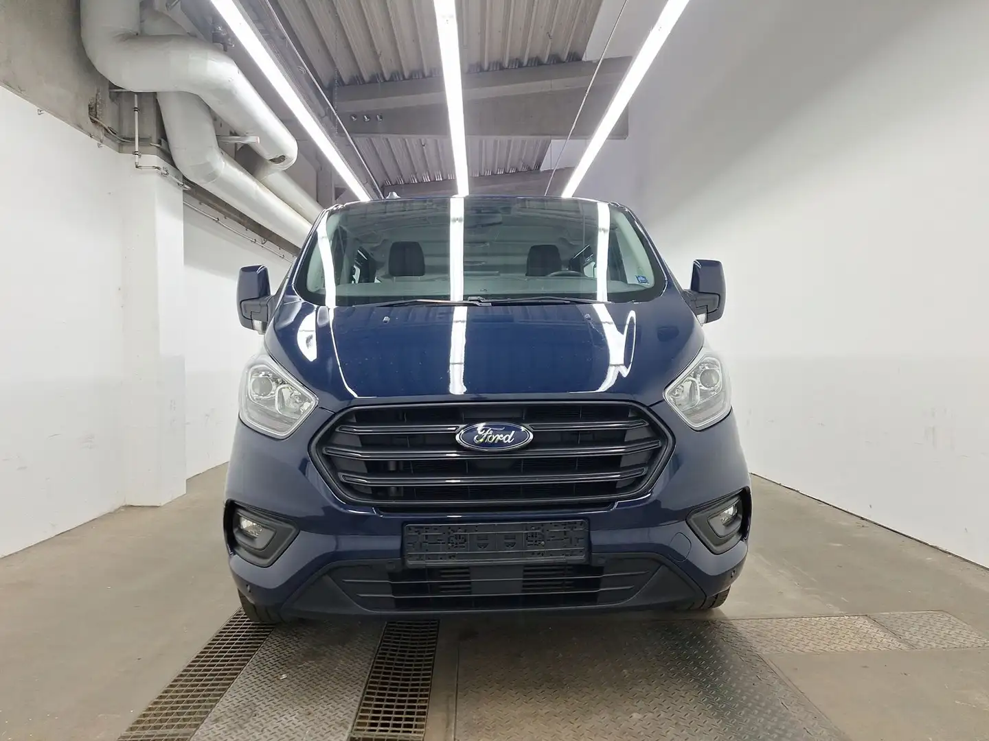 Ford Transit Custom 340 L2 Trend NAV DAB TEMP SHZ PDC AC HDC Синій - 2