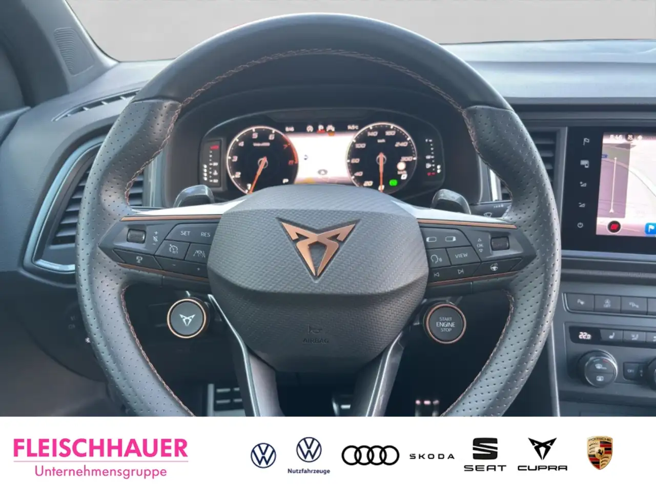 Cupra Ateca VZ 4Drive 2,0 TSI AD DSG+KAMERA+AHK+DCC+NAVI, миниатюра 18