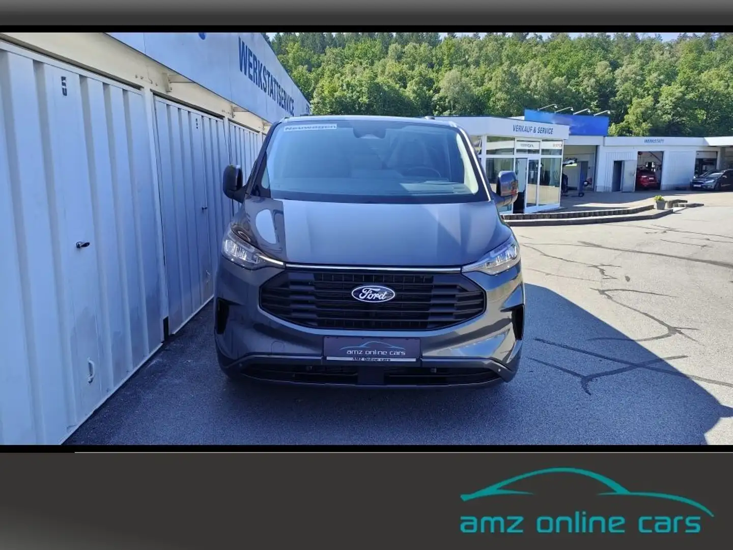 Ford Transit Custom FT300 Limited L2 AHK*Navi*Spurass Grau - 2