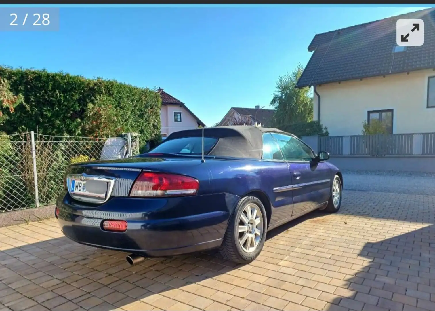 Chrysler Sebring Sebring Cabrio 2,0 Blau - 2