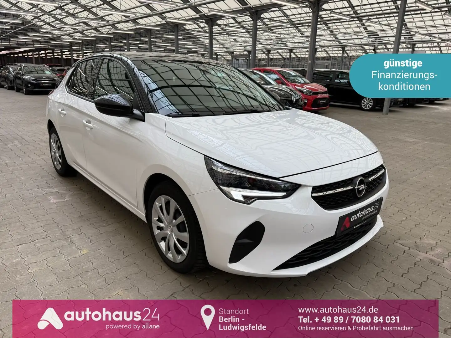 Opel Corsa F 1.2 Edition  LED|PDC|Sitzhzg|Tempomat Blanc - 1
