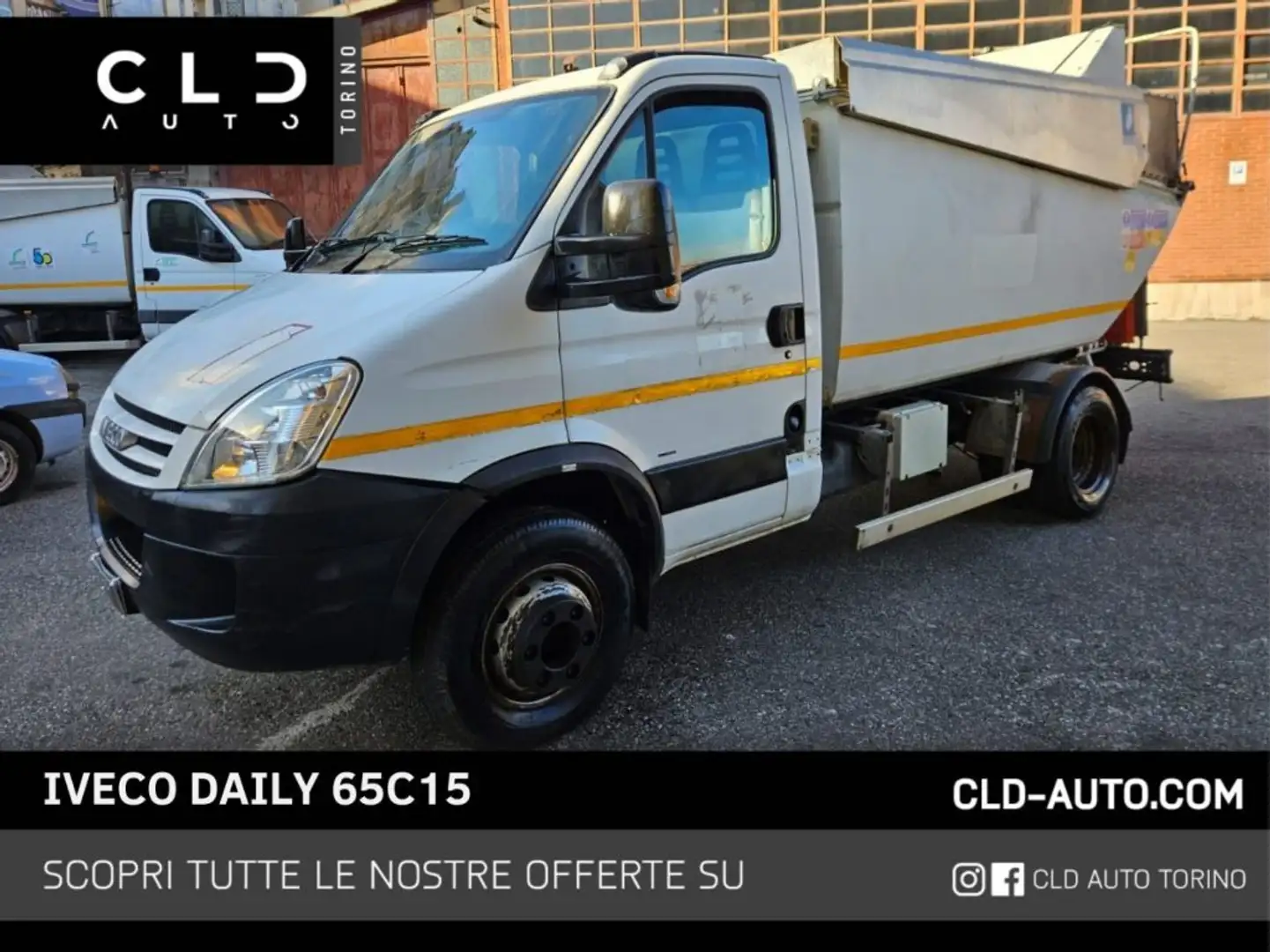 Iveco Daily 65C15/E4 TRASPORTO RIFIUTI bijela - 1