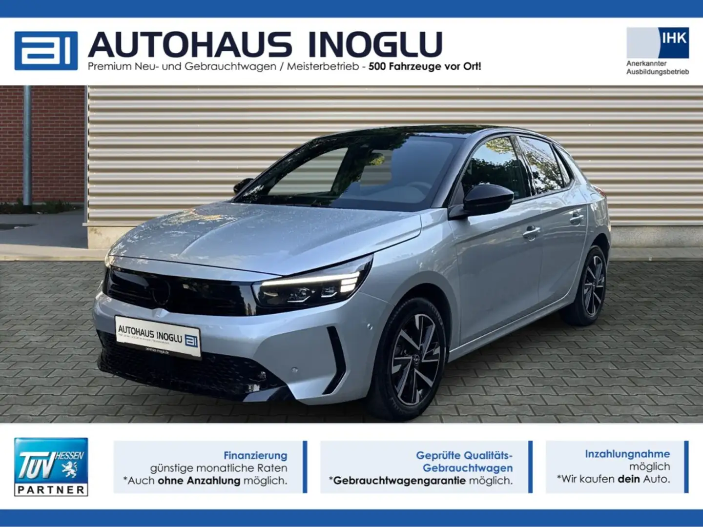 Opel Corsa 1.2 GS Navi Pro+Lenk SHZ+R-Kam+IntelliLux+ Gris - 1