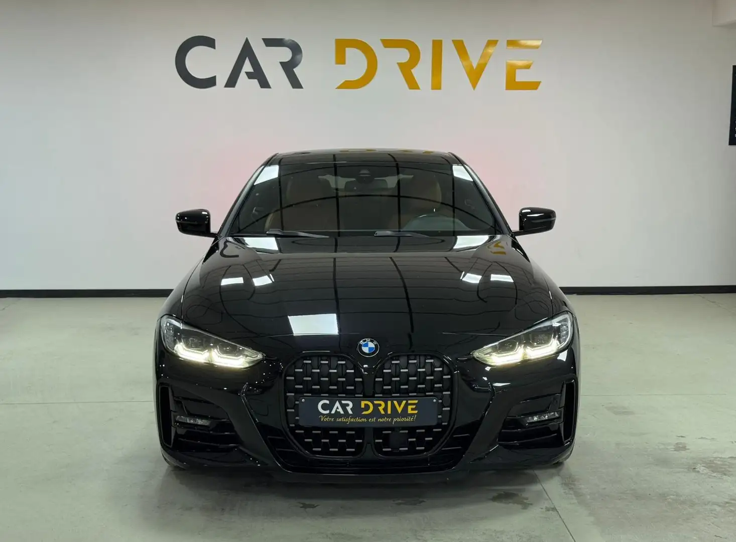 BMW 420 Coupé dAS MHEV PACK M CAMERA/FULL OPTIONS Schwarz - 2