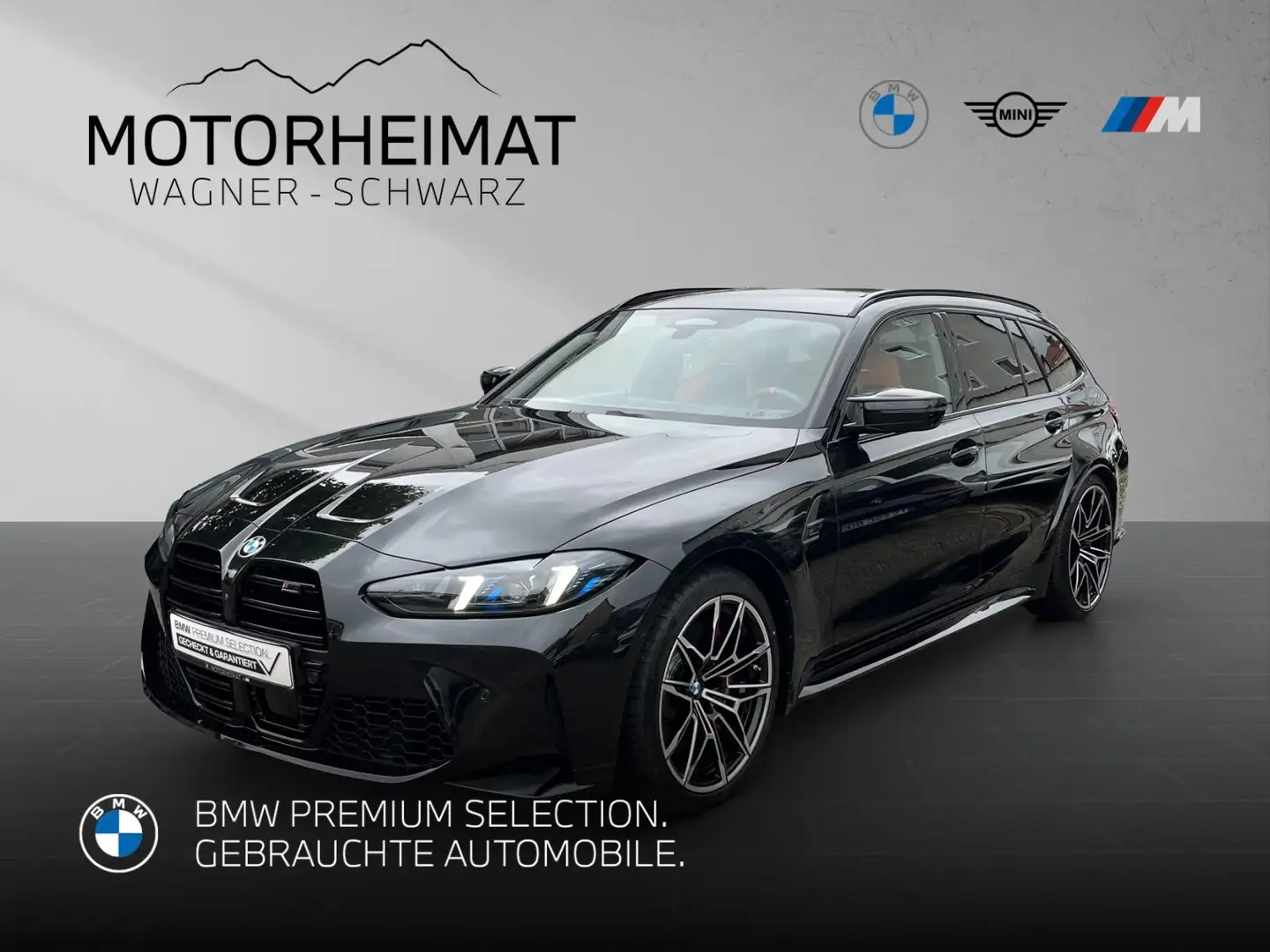 BMW M3 Competition M xDrive Touring Facelift Carbon 360° Schwarz - 1