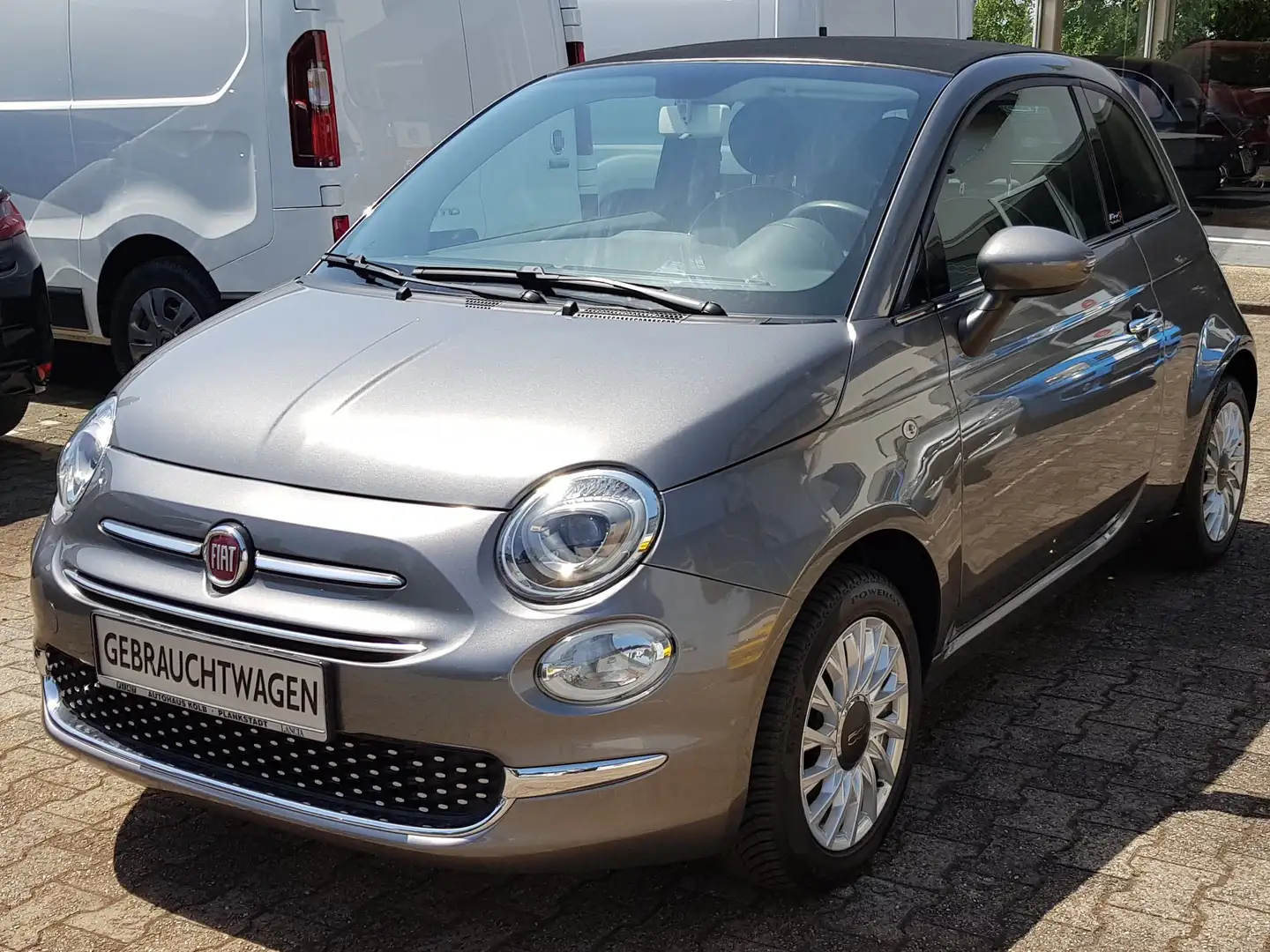 Fiat 500C 500 C 1.2 8V Lounge Сірий - 1