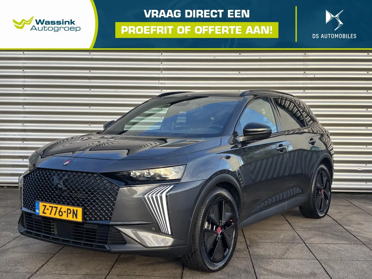 DS Automobiles DS 7 1.6 E-TENSE 225pk Automaat Performance Line+ I Nav Gris - 1