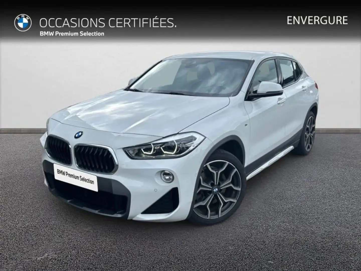 BMW X2 xDrive20dA 190ch M Sport X Blanc - 1