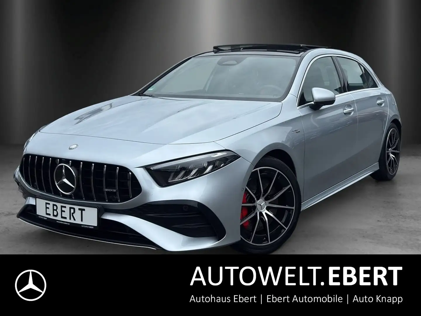 Mercedes-Benz A 35 AMG A35 AMG Prem Perf.Sitze DISTRO Standhz AHK Pano Silber - 1