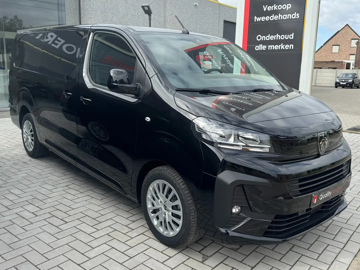 Peugeot Expert DubCab 6pl L3/2.0HDi 180PK/AUTO/HoutAfw/33.800E ex Negru - 1