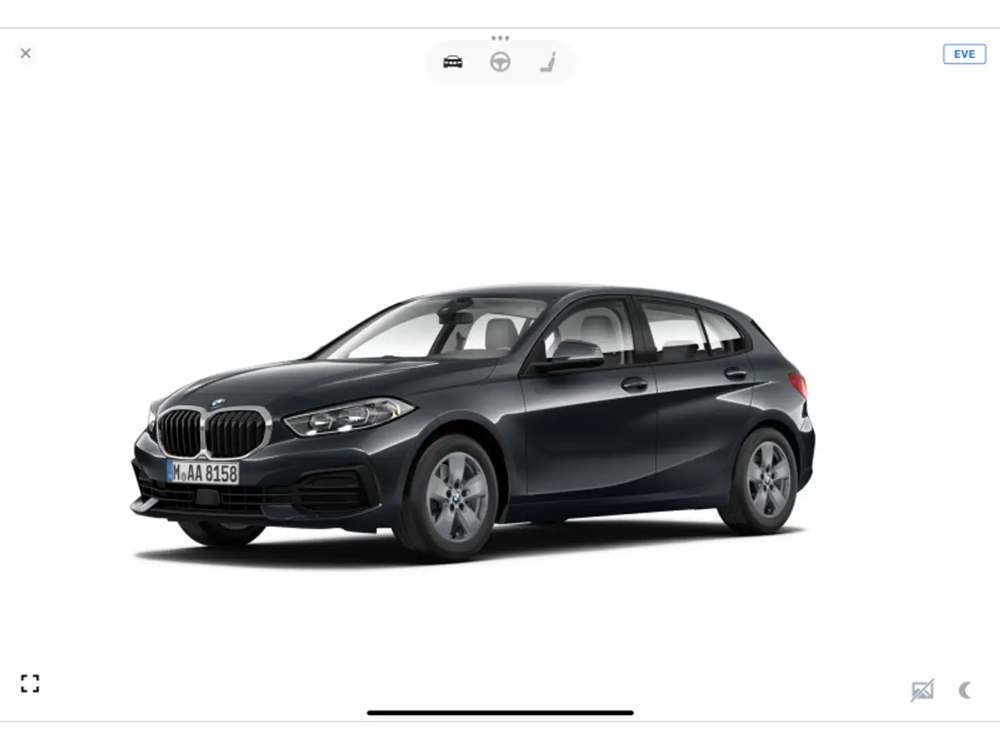 BMW 116 d Gris - 1