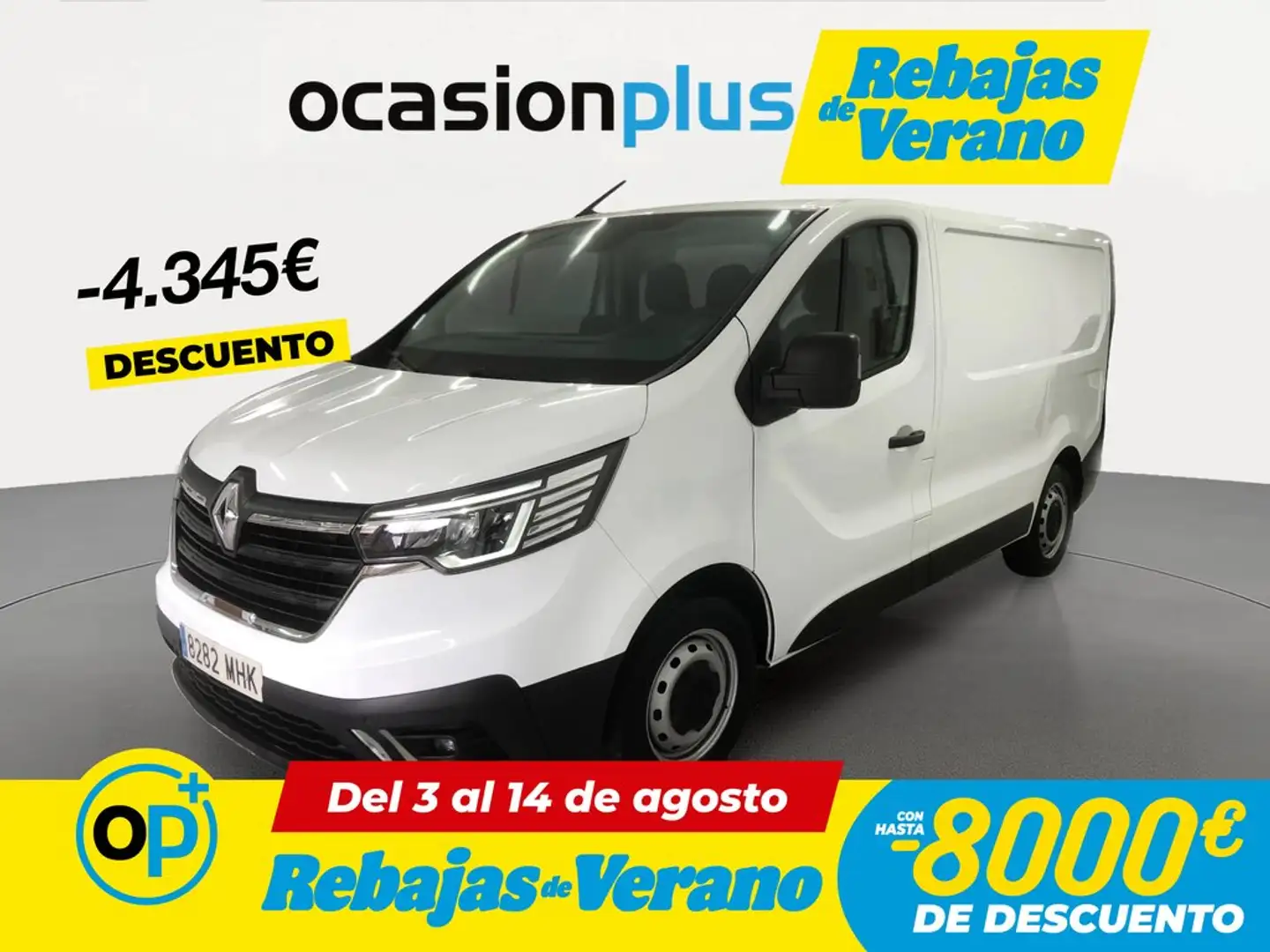 Renault Trafic Furgón L1H1 BluedCi 96kW CU aumentada Blanco - 1