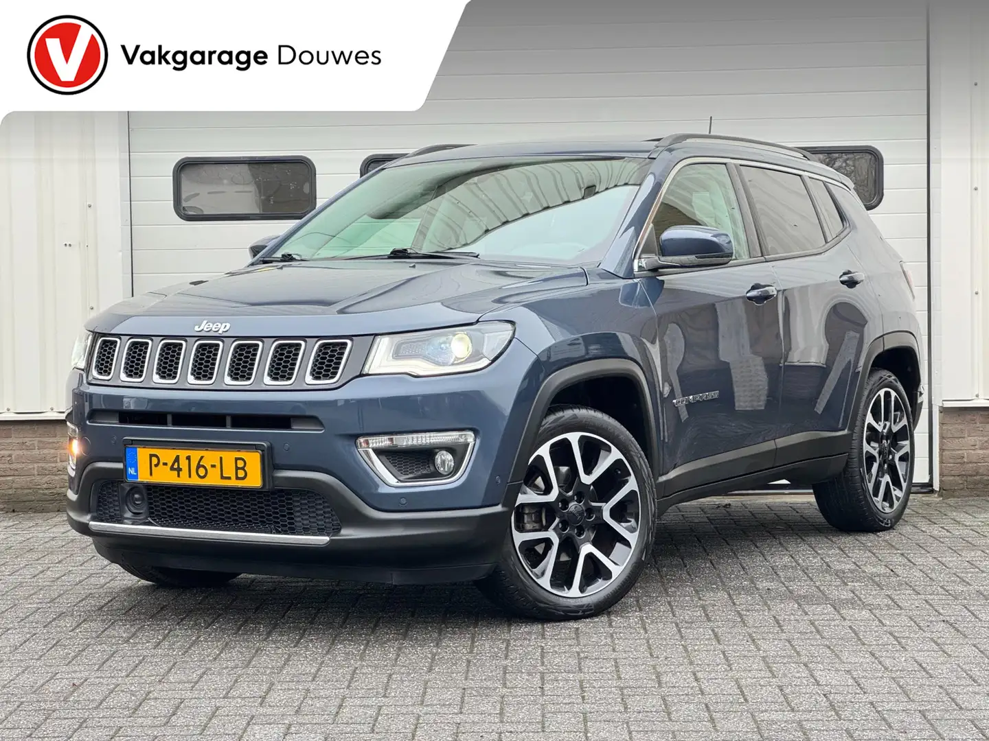 Jeep Compass 1.3T 80th Anniversary |Pano|Automaat|Leder|Trekhaa Bleu - 1