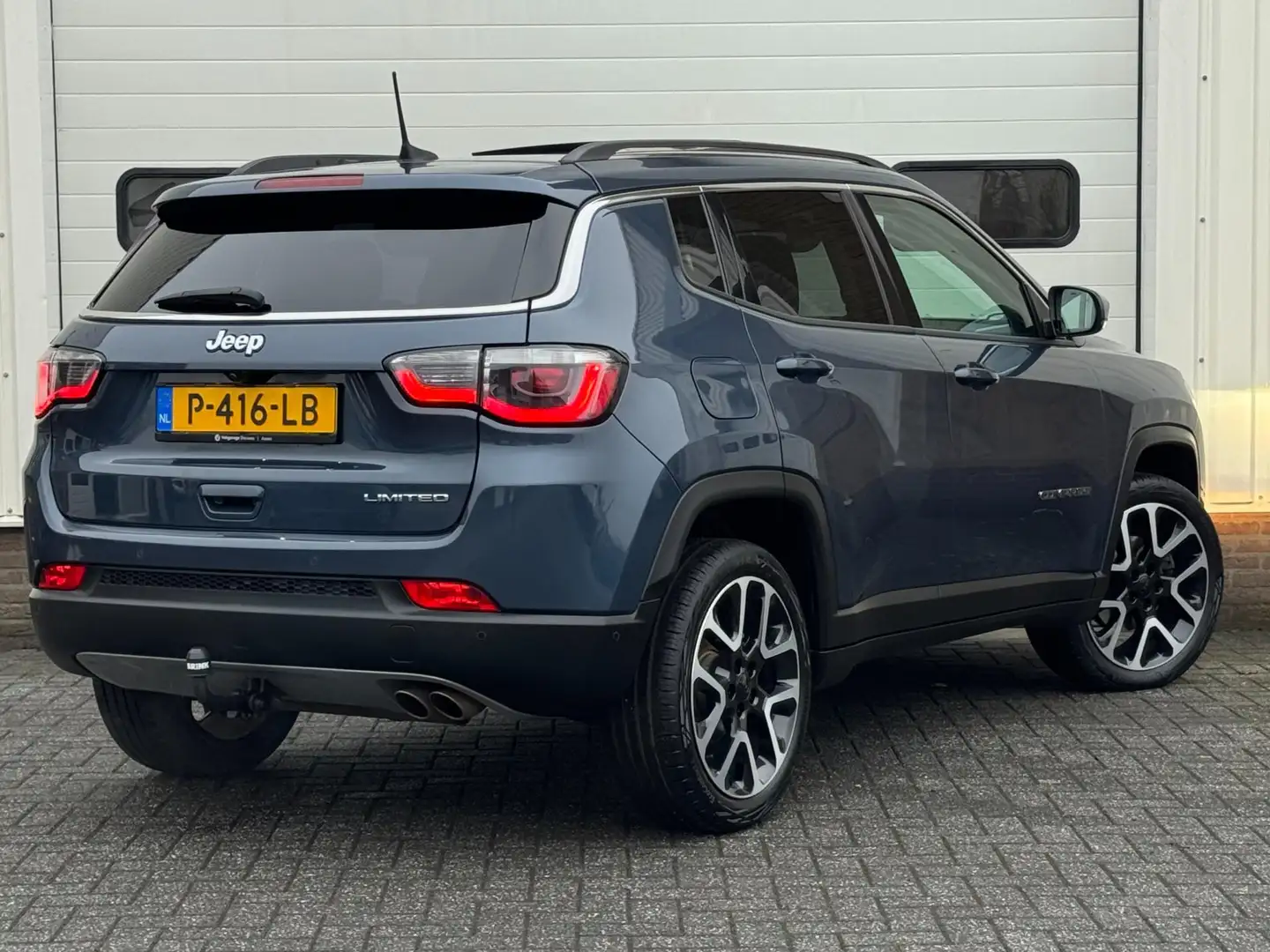 Jeep Compass 1.3T 80th Anniversary |Pano|Automaat|Leder|Trekhaa Bleu - 2