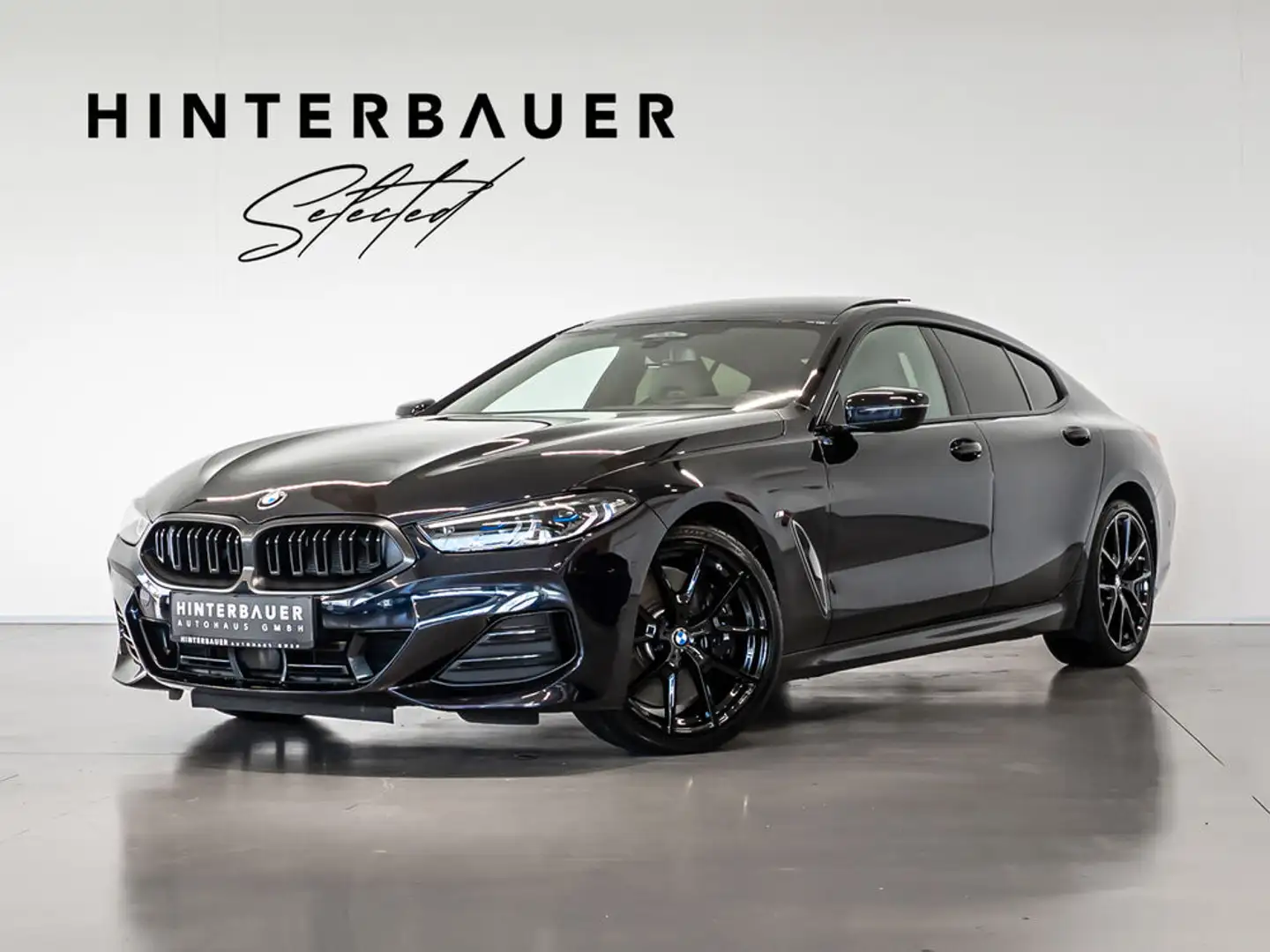 BMW 840 d xDrive M-SPORT *PANO*H&K*LASER*SOFT-CLOSE*20'' Noir - 1