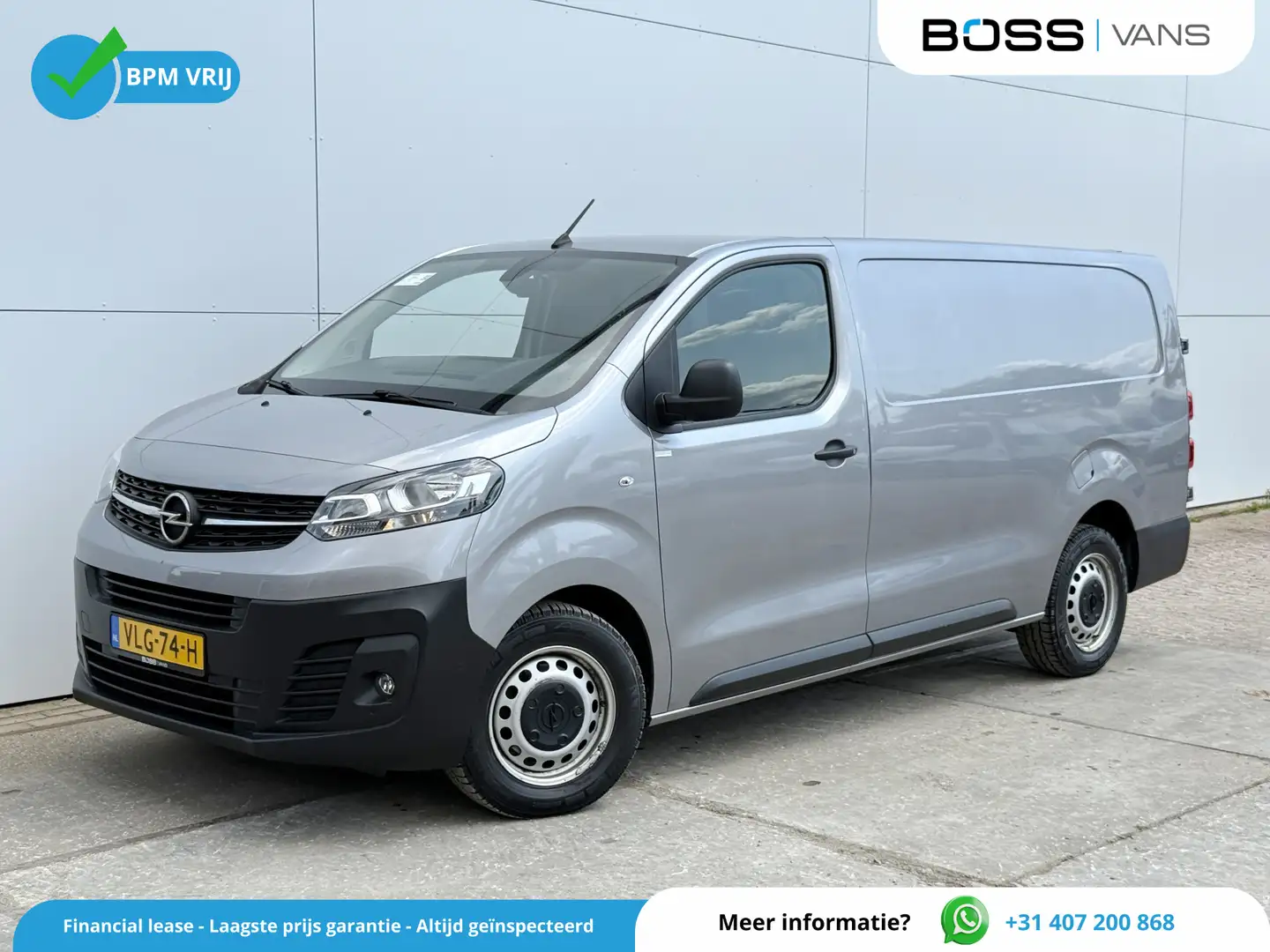 Opel Vivaro 2.0 CDTI 123PK Automaat L3H1 Navigatie Camera Carp Grijs - 1