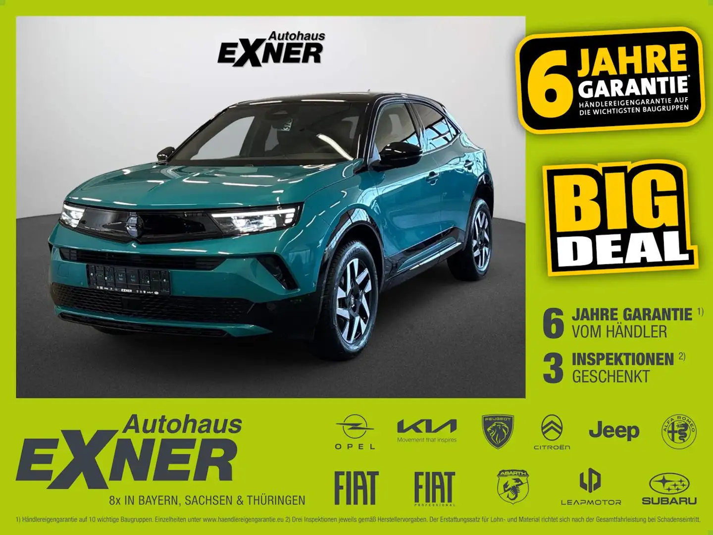 Opel Mokka GS Allwetterreifen, Matrix LED Scheinwerfer Grün - 1