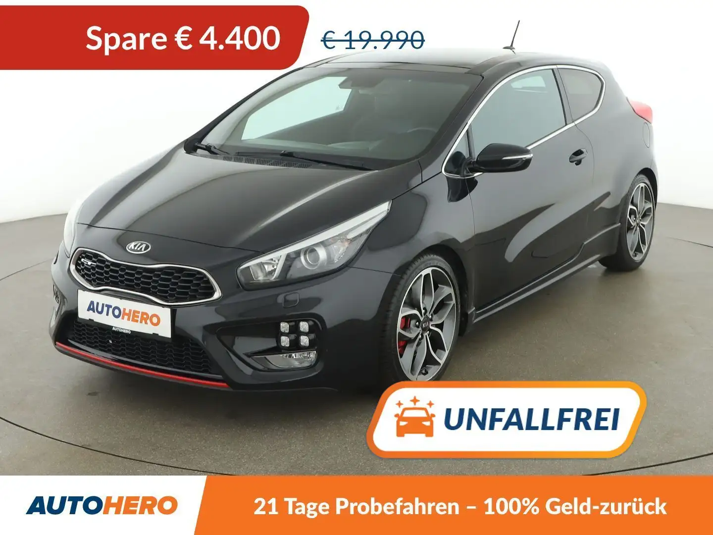 Kia ProCeed / pro_cee'd 1.6 TGDI GT Schwarz - 1