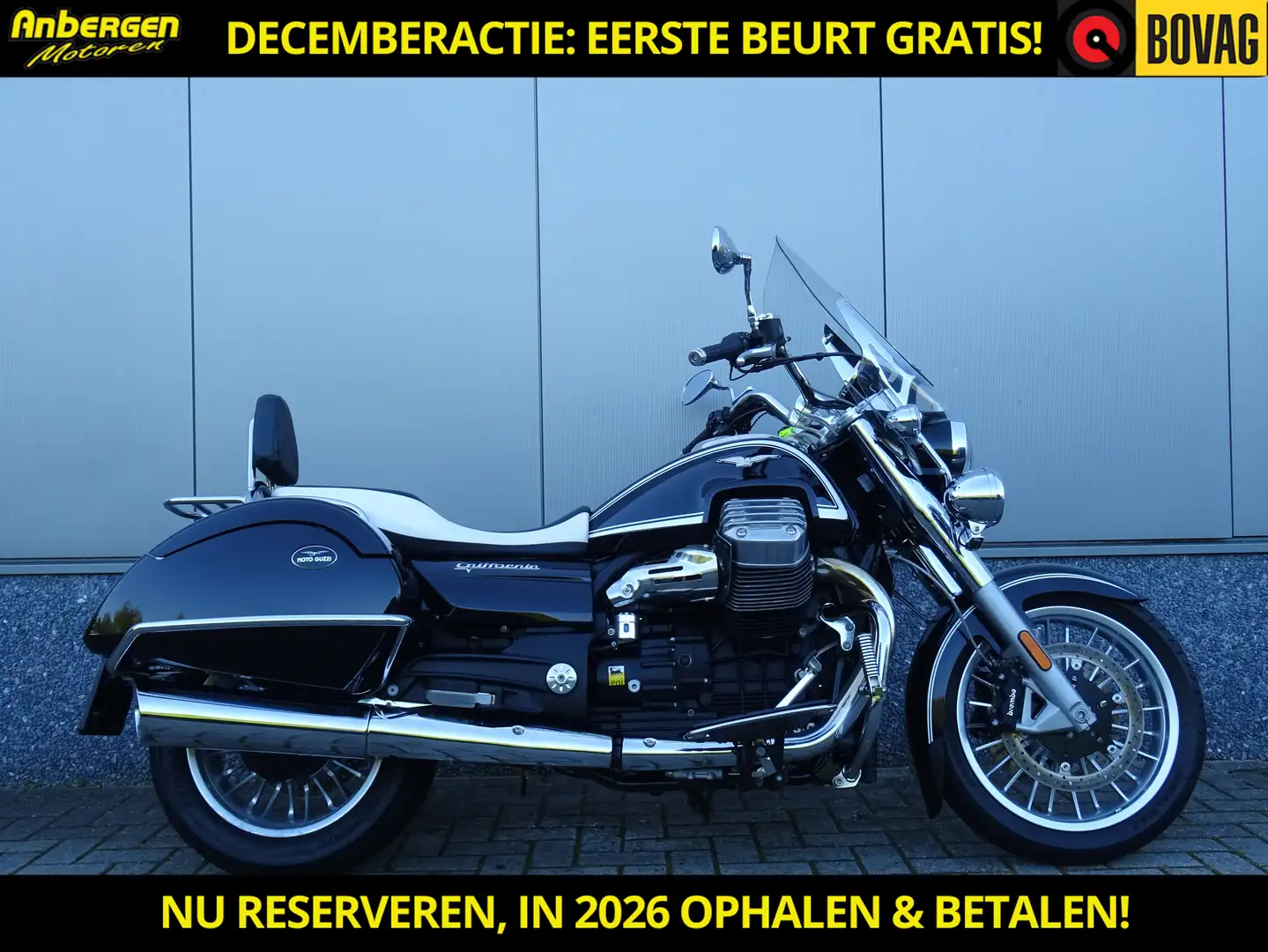 Moto Guzzi California 1400 TOURING Zwart - 1
